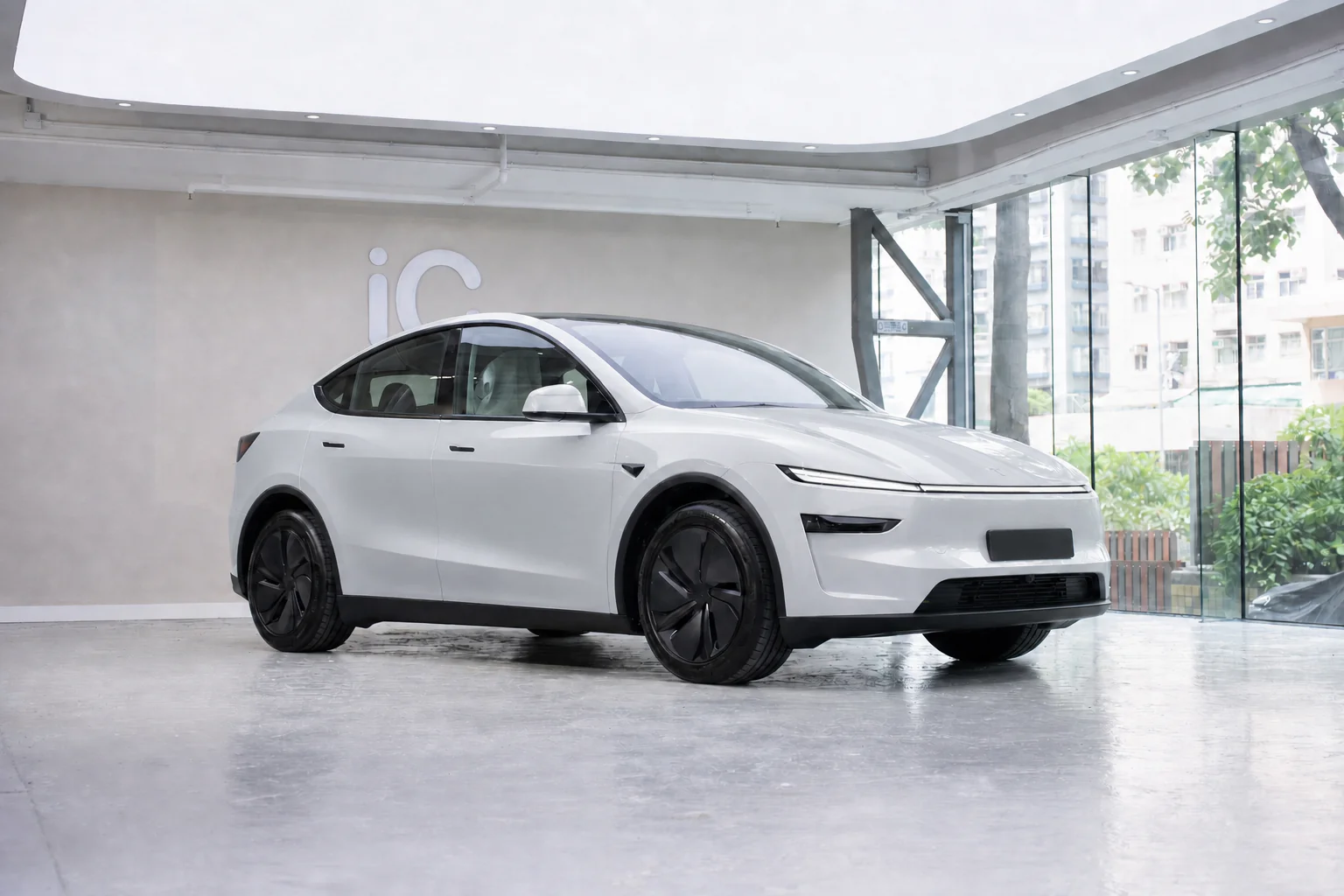 Jet Slate Tesla Model Y 模擬效果