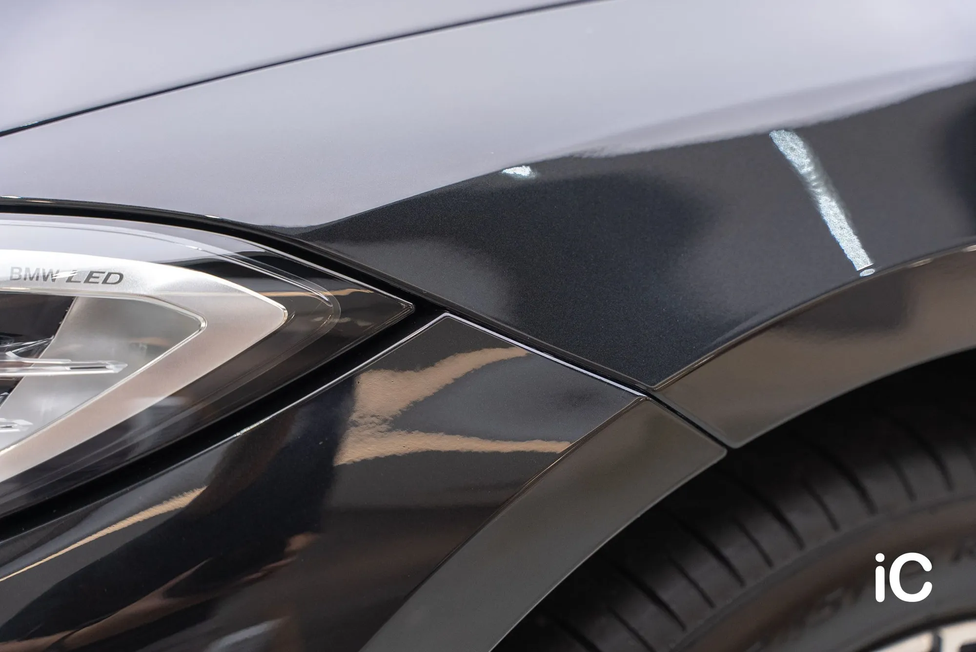 BMW i4 (M Sport Edition) 透明 PPF 施工作品