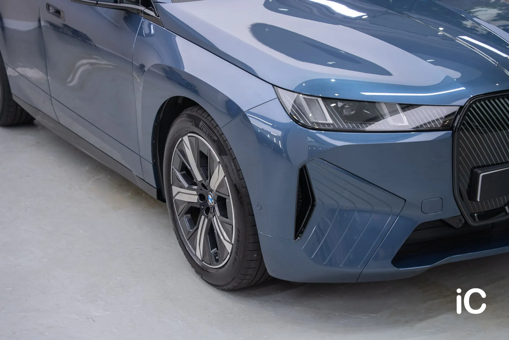 BMW iX 透明 PPF 施工作品