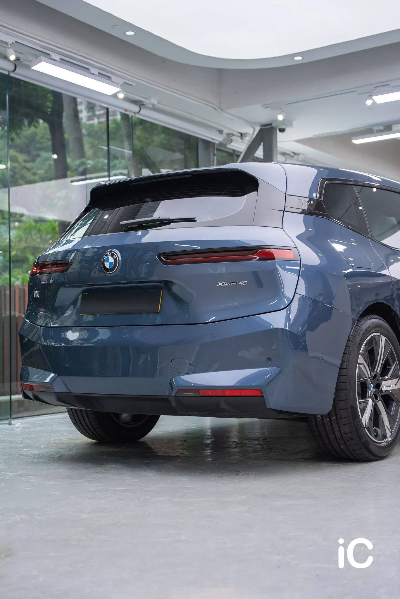 BMW iX 透明 PPF 施工作品