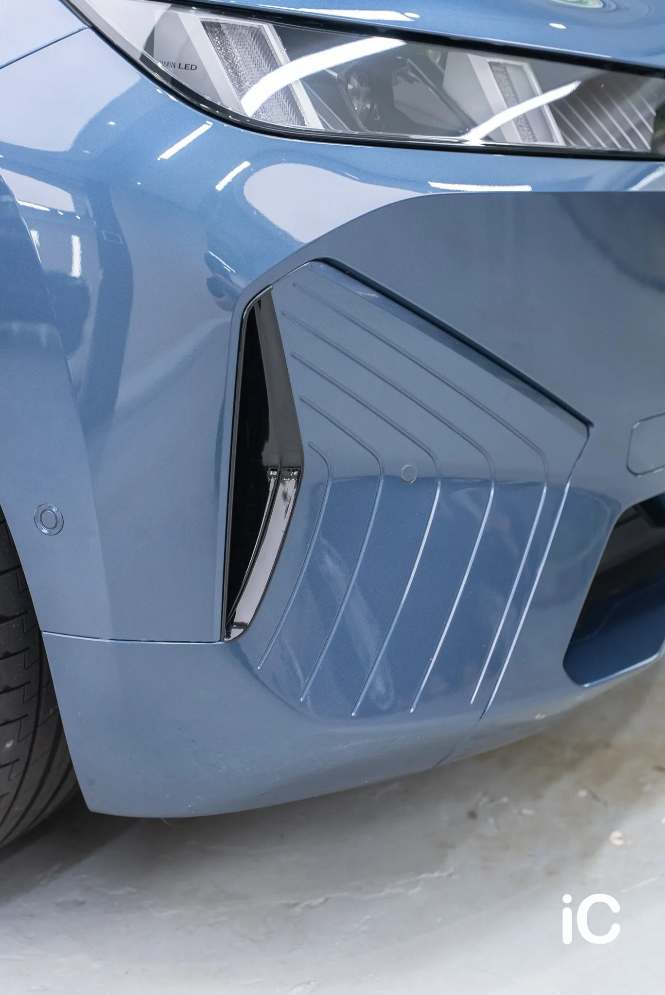 BMW iX 透明 PPF 施工作品