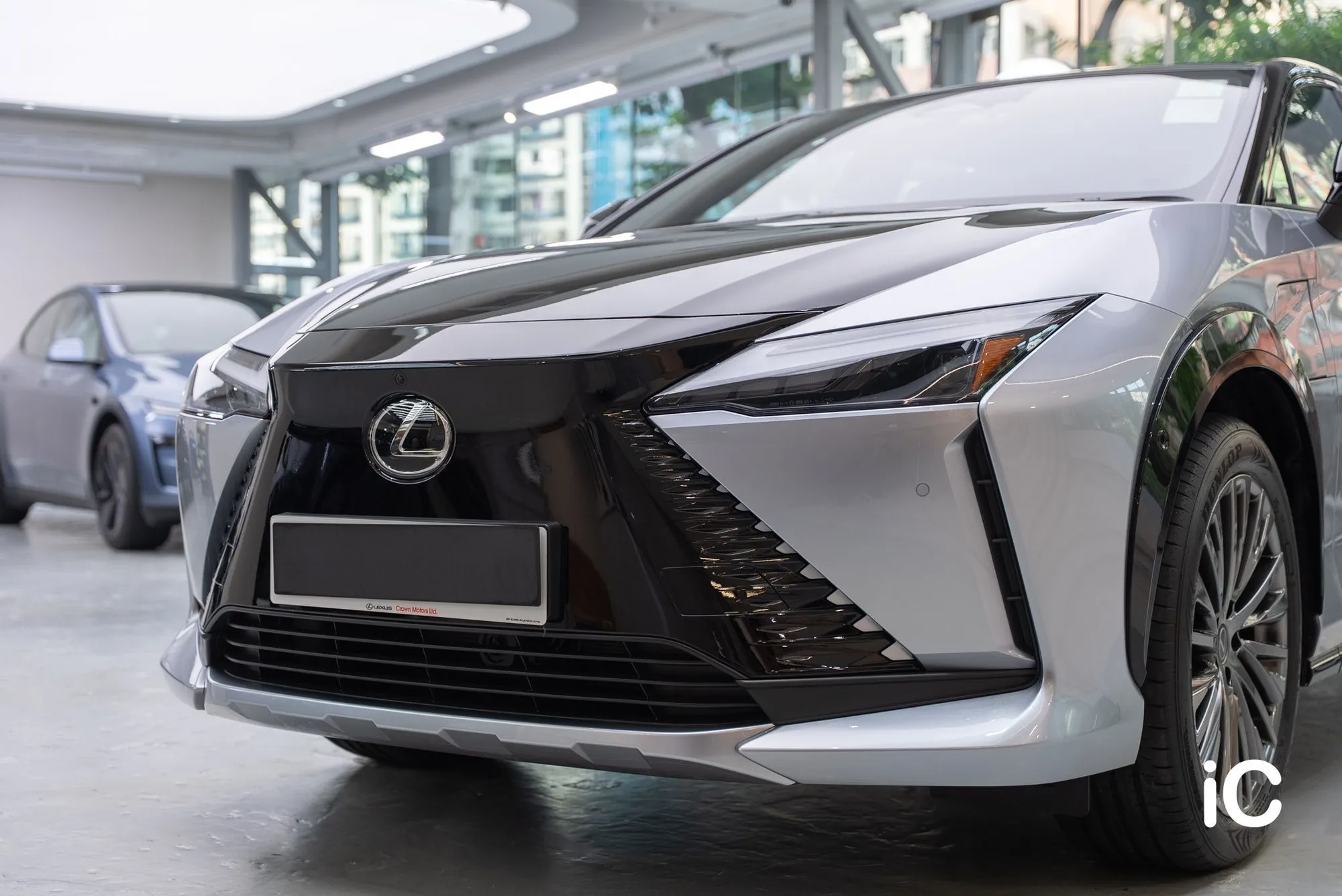 Lexus RZ 500e 透明 PPF 施工作品