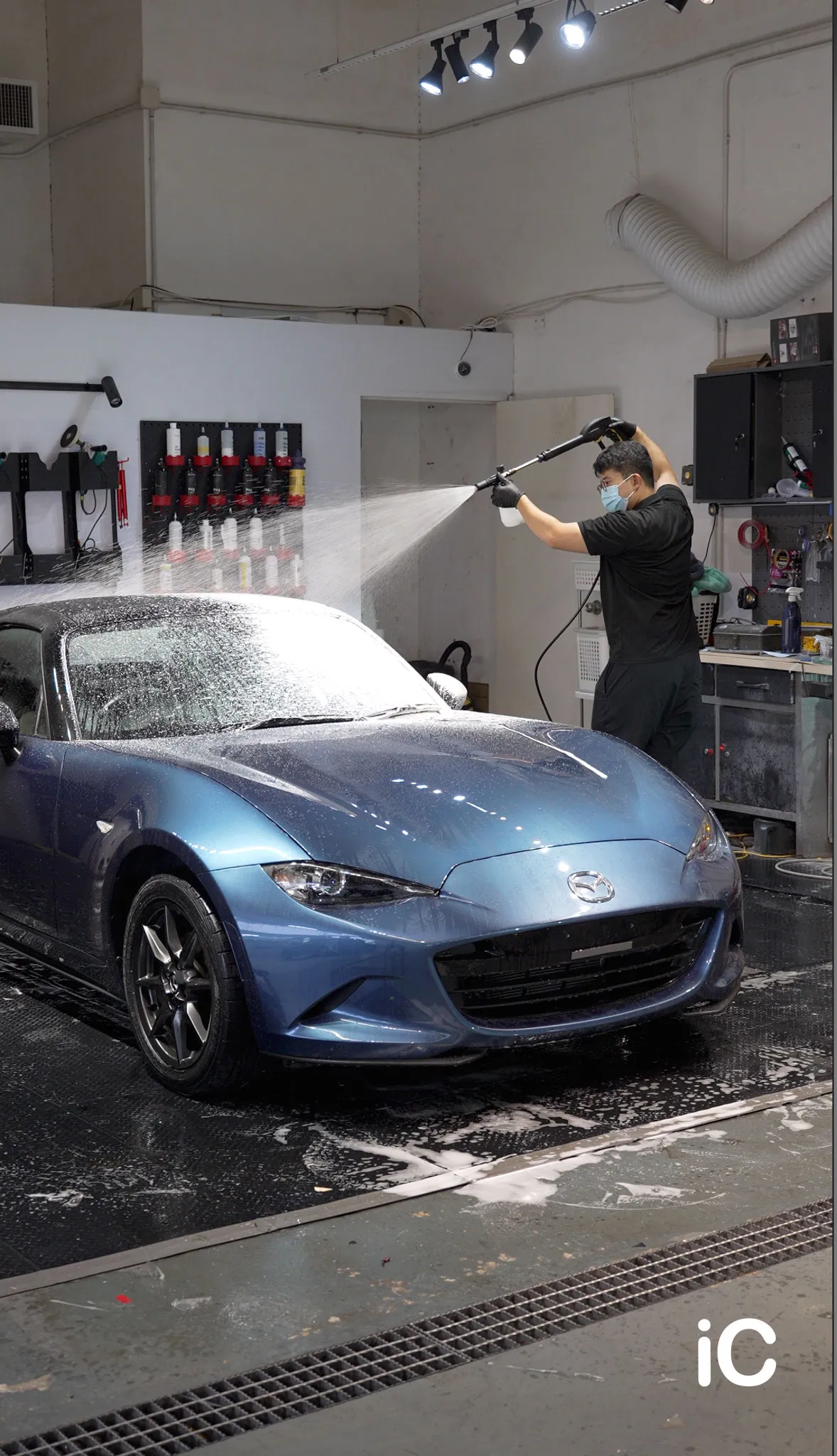 Mazda MX-5 鍍膜 施工作品