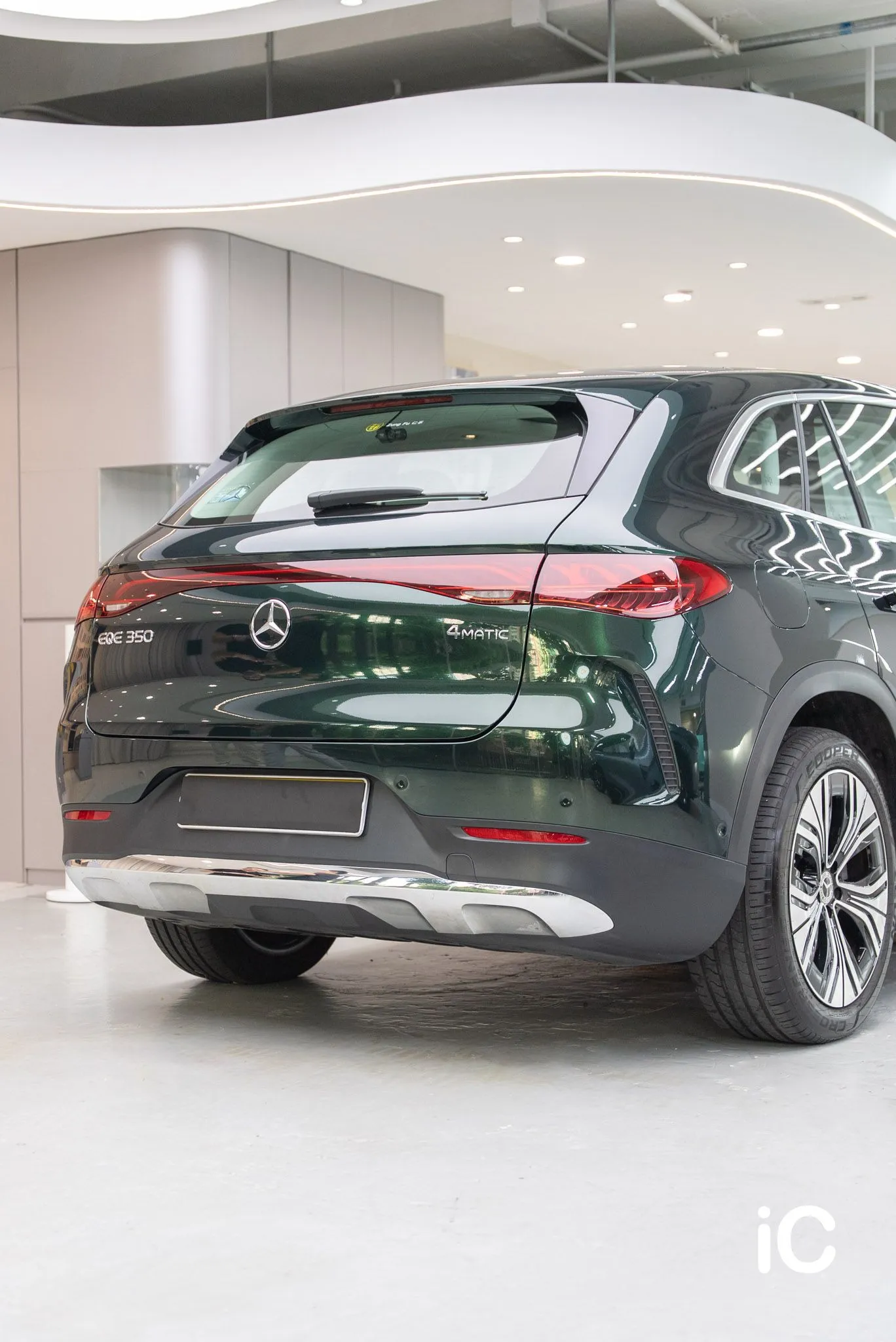 Mercedes Benz EQE SUV 轉色 PPF 施工作品