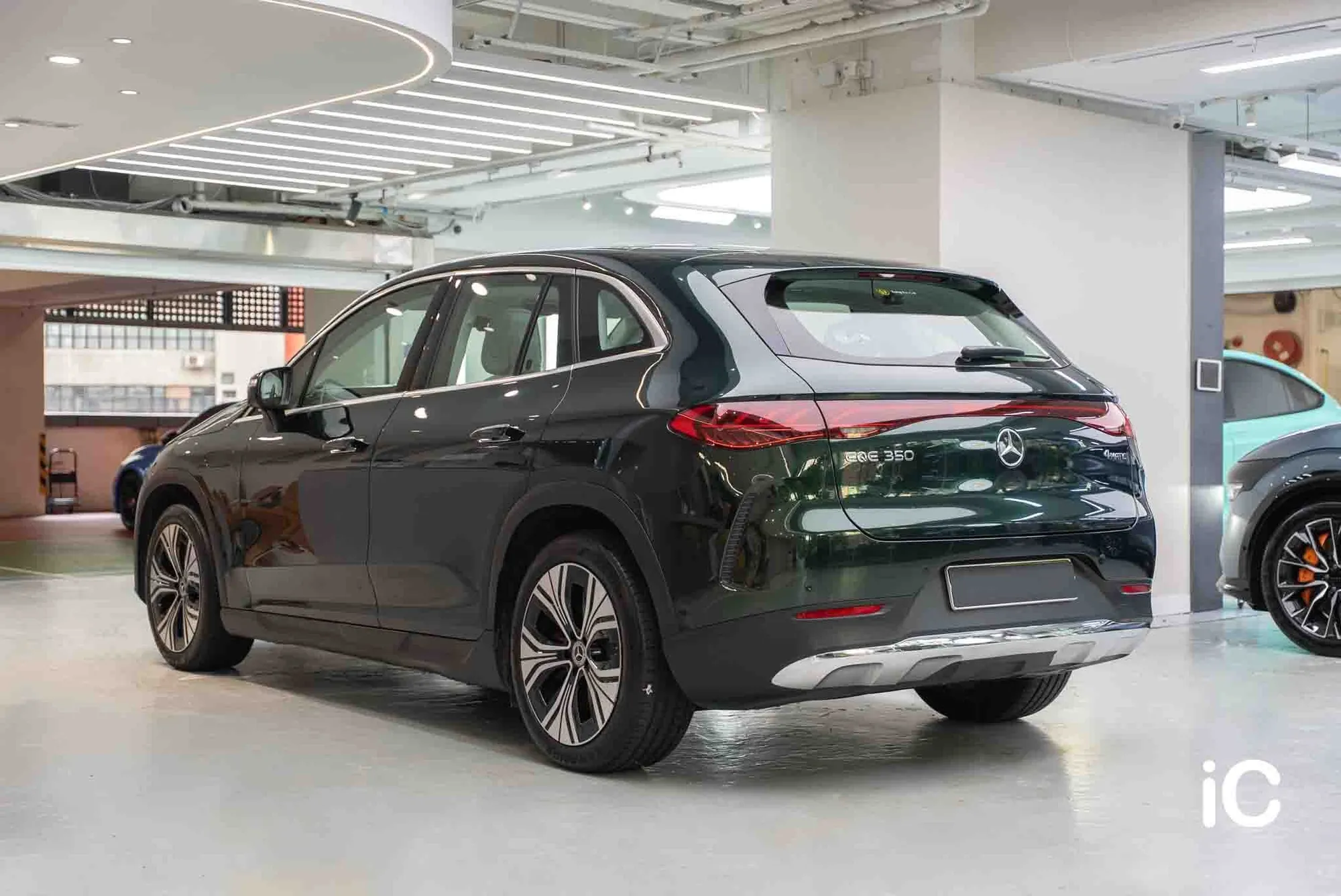 Mercedes Benz EQE SUV 轉色 PPF 施工作品