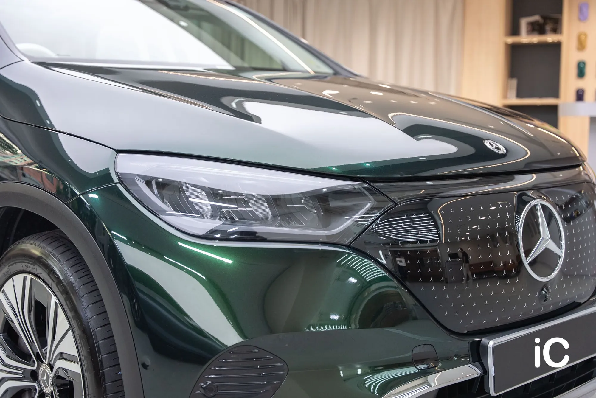 Mercedes Benz EQE SUV 轉色 PPF 施工作品