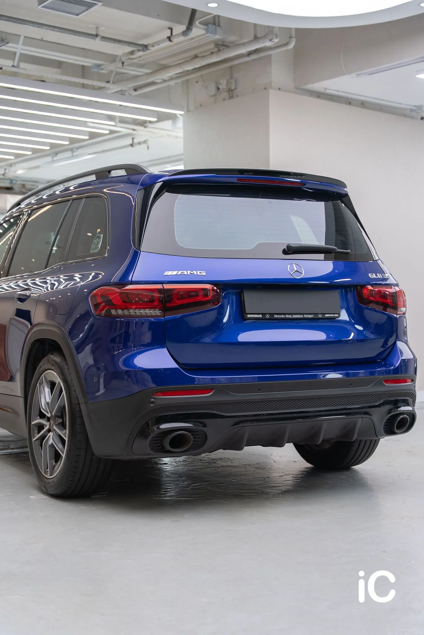 Mercedes Benz GLB 透明 PPF 施工作品