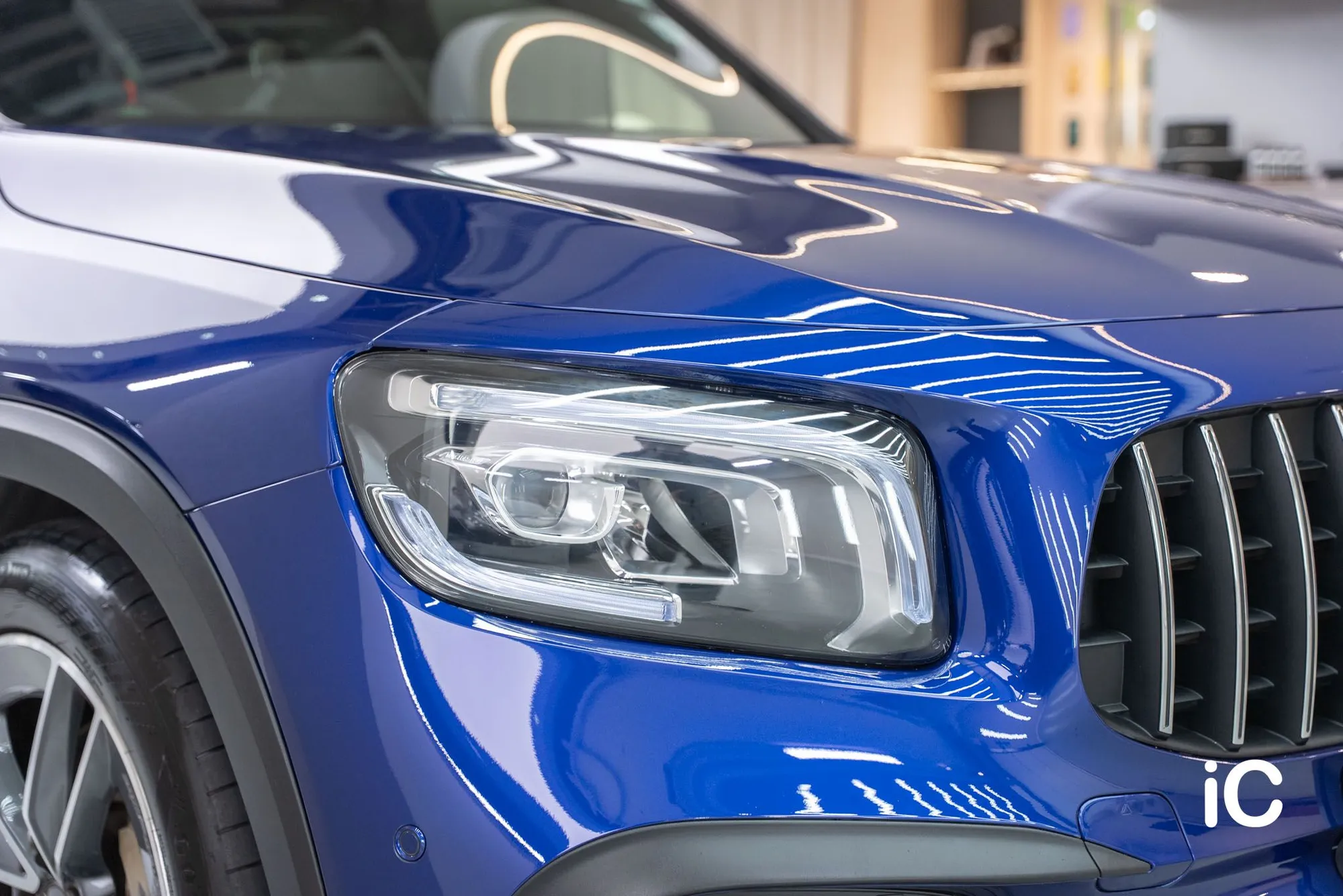 Mercedes Benz GLB 透明 PPF 施工作品