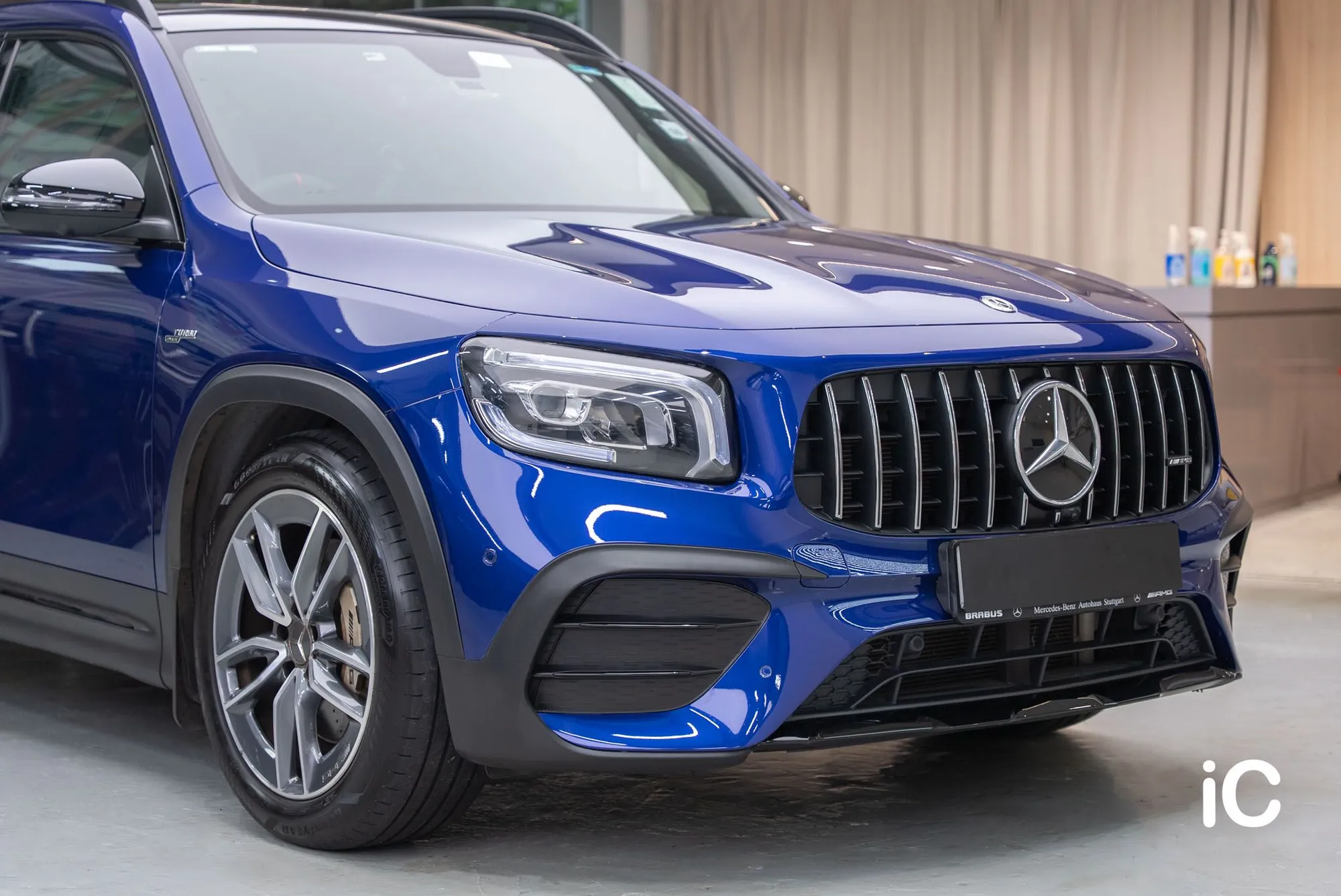 Mercedes Benz GLB 透明 PPF 施工作品
