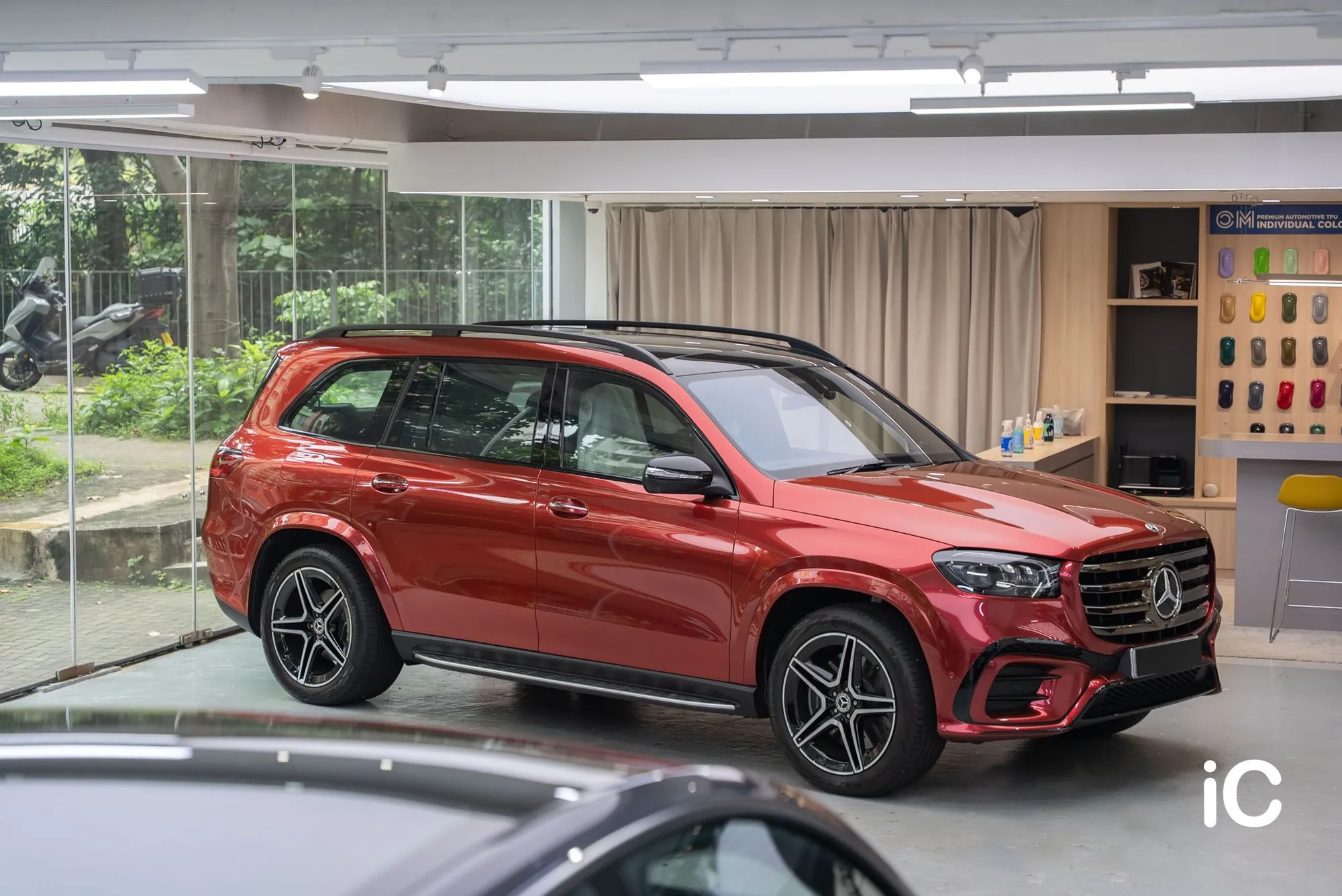 Mercedes Benz GLS 轉色 PPF 施工作品