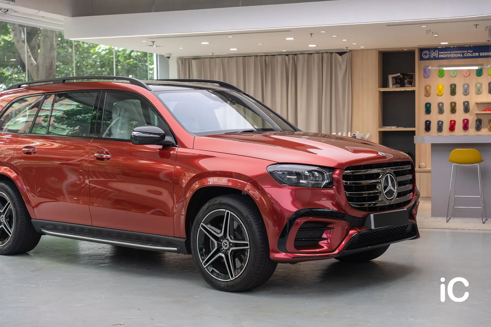 Mercedes Benz GLS 轉色 PPF 施工作品