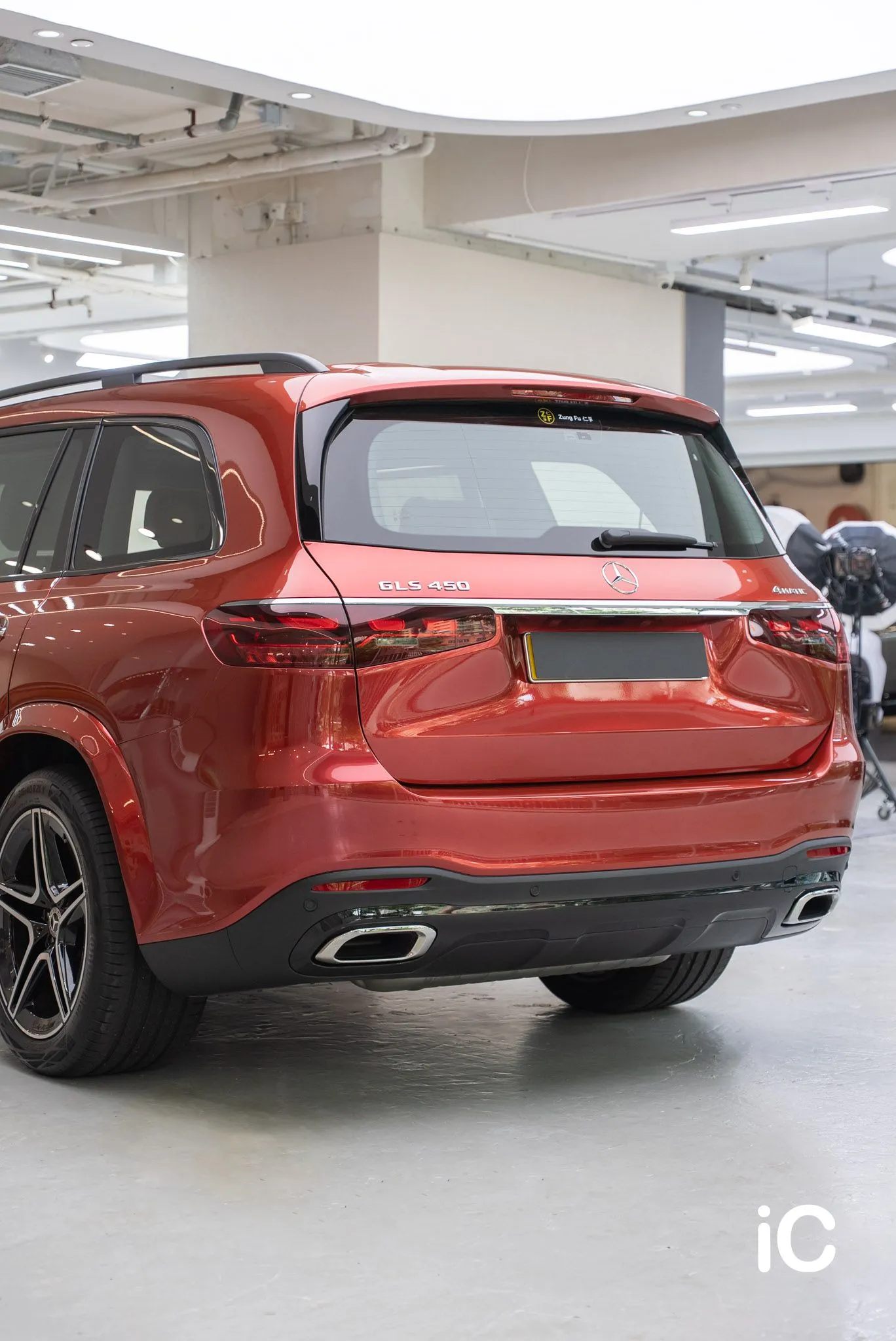 Mercedes Benz GLS 轉色 PPF 施工作品