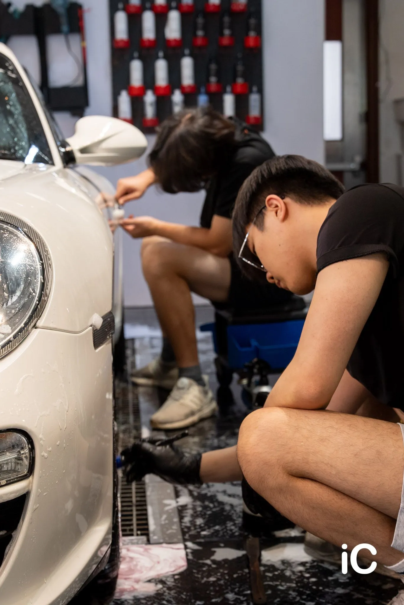 Porsche 911 透明 PPF 施工作品