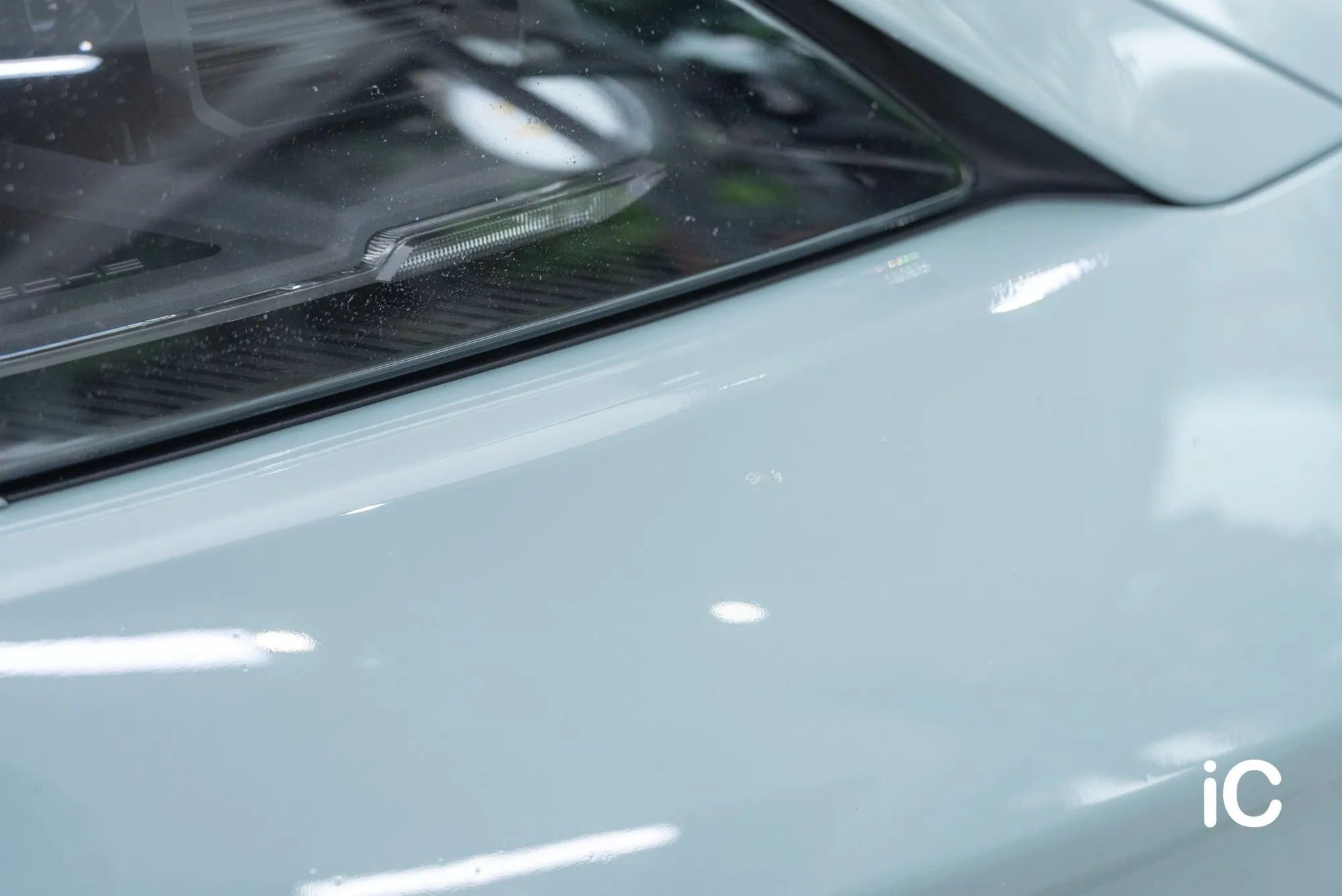 Porsche Taycan 透明 PPF 施工作品