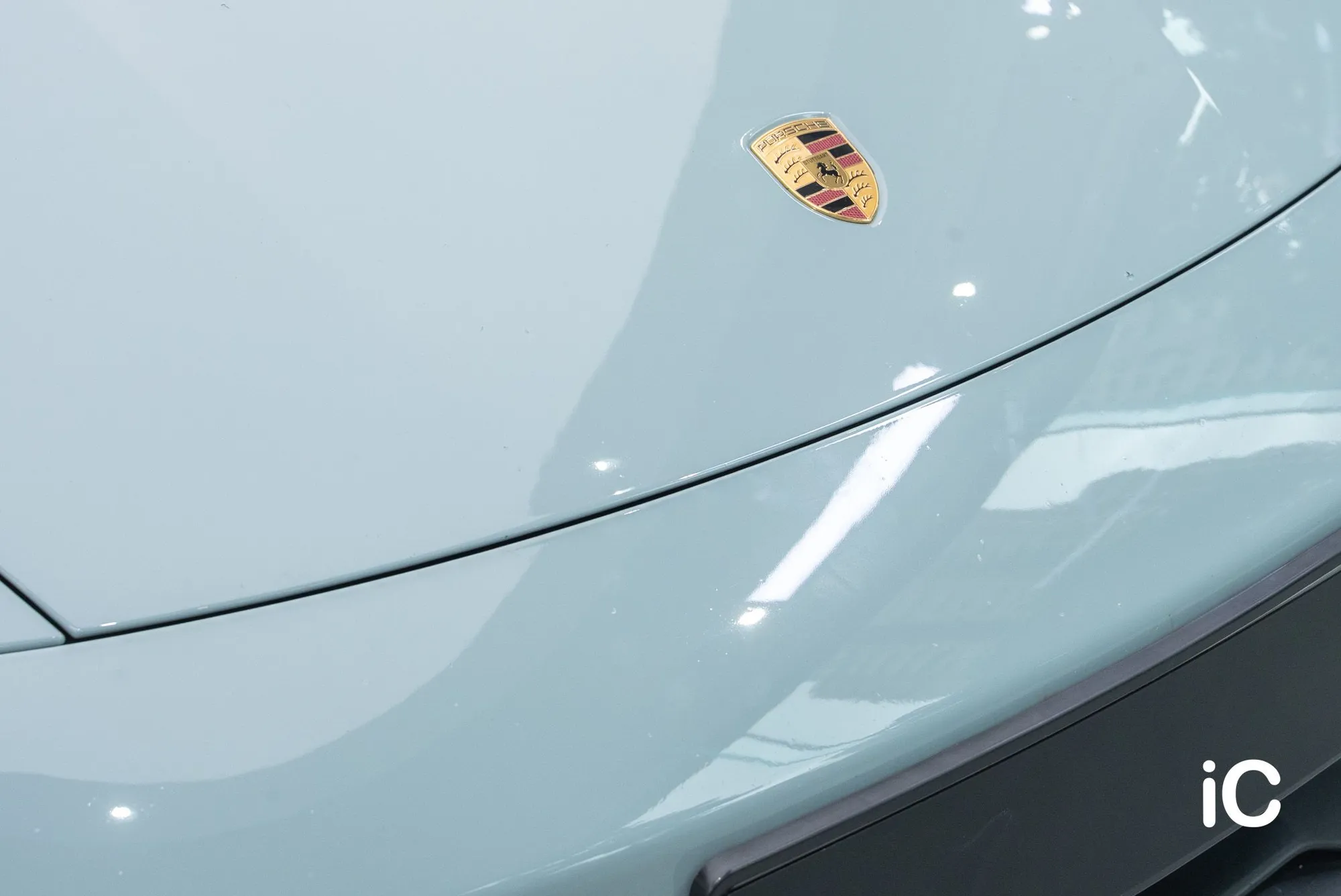 Porsche Taycan 透明 PPF 施工作品