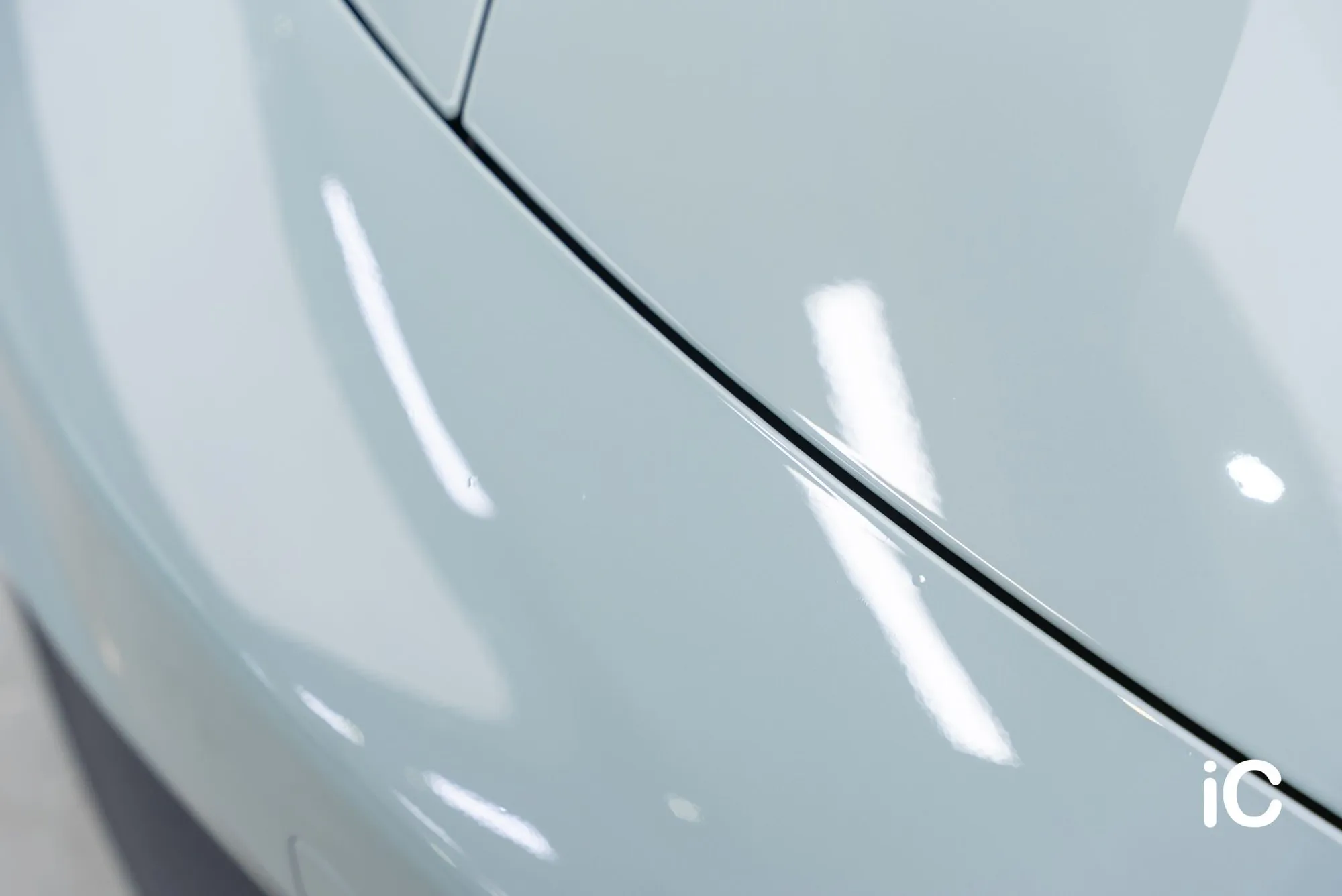 Porsche Taycan 透明 PPF 施工作品