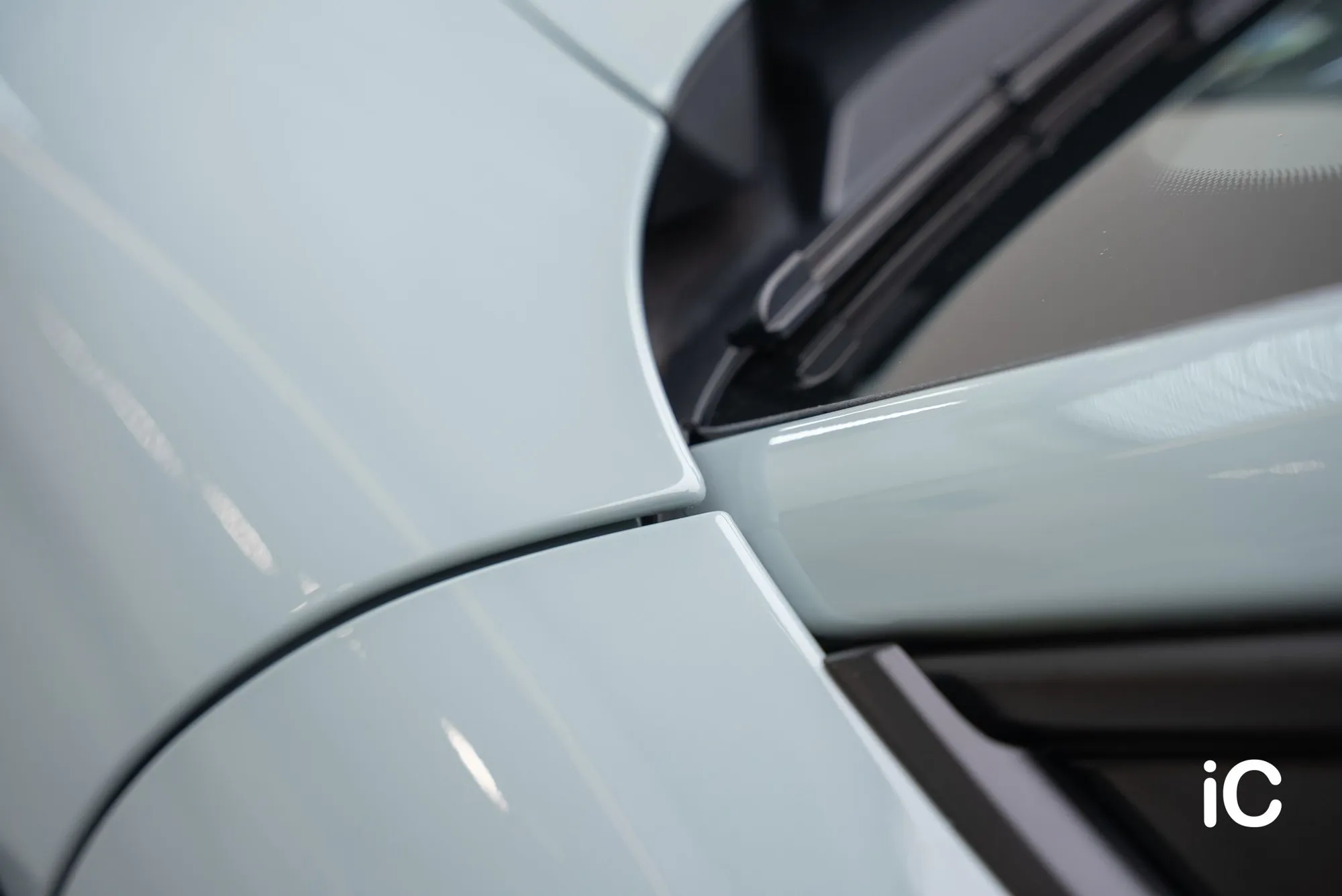 Porsche Taycan 透明 PPF 施工作品