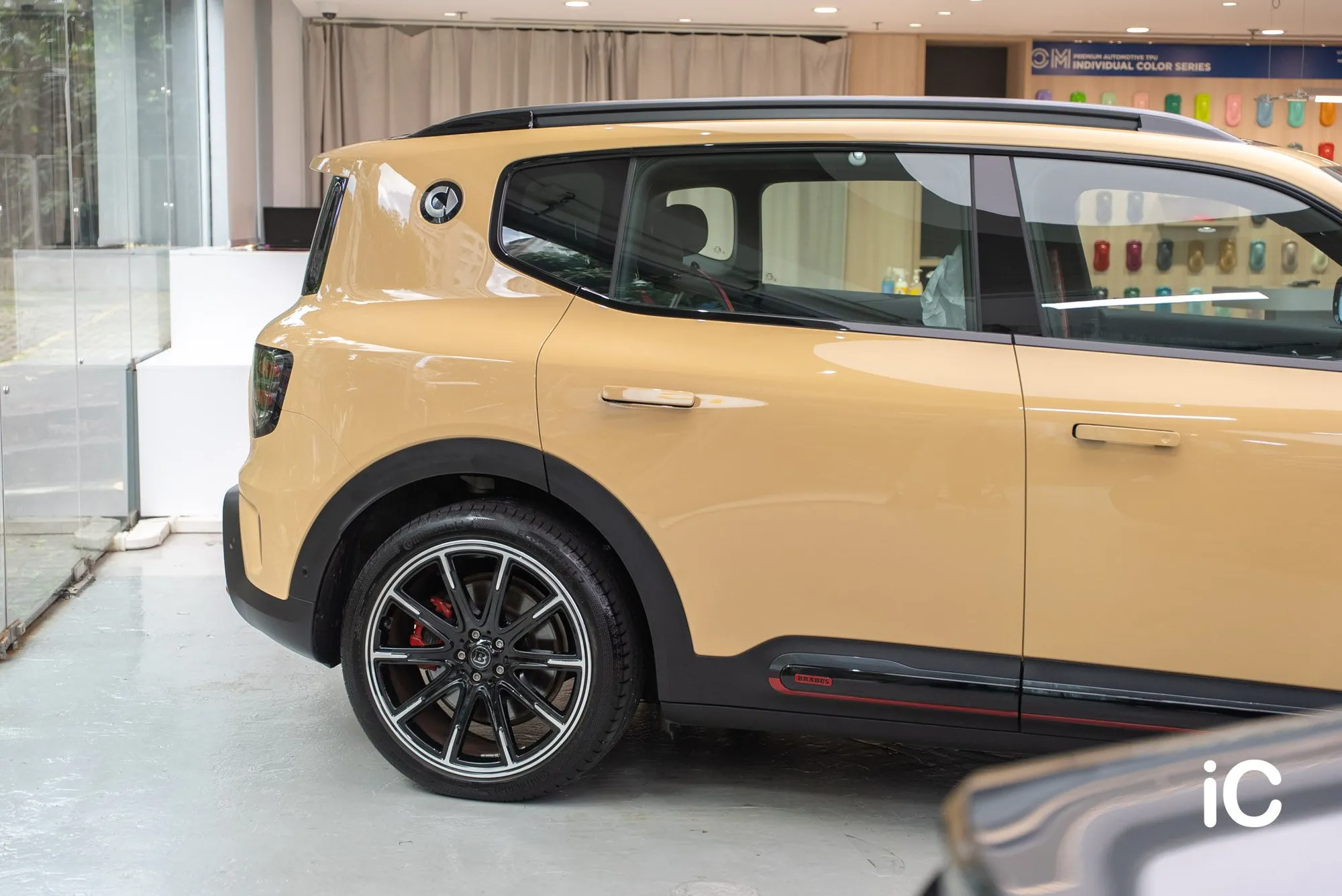 smart #5 BRABUS 轉色 PPF 施工作品