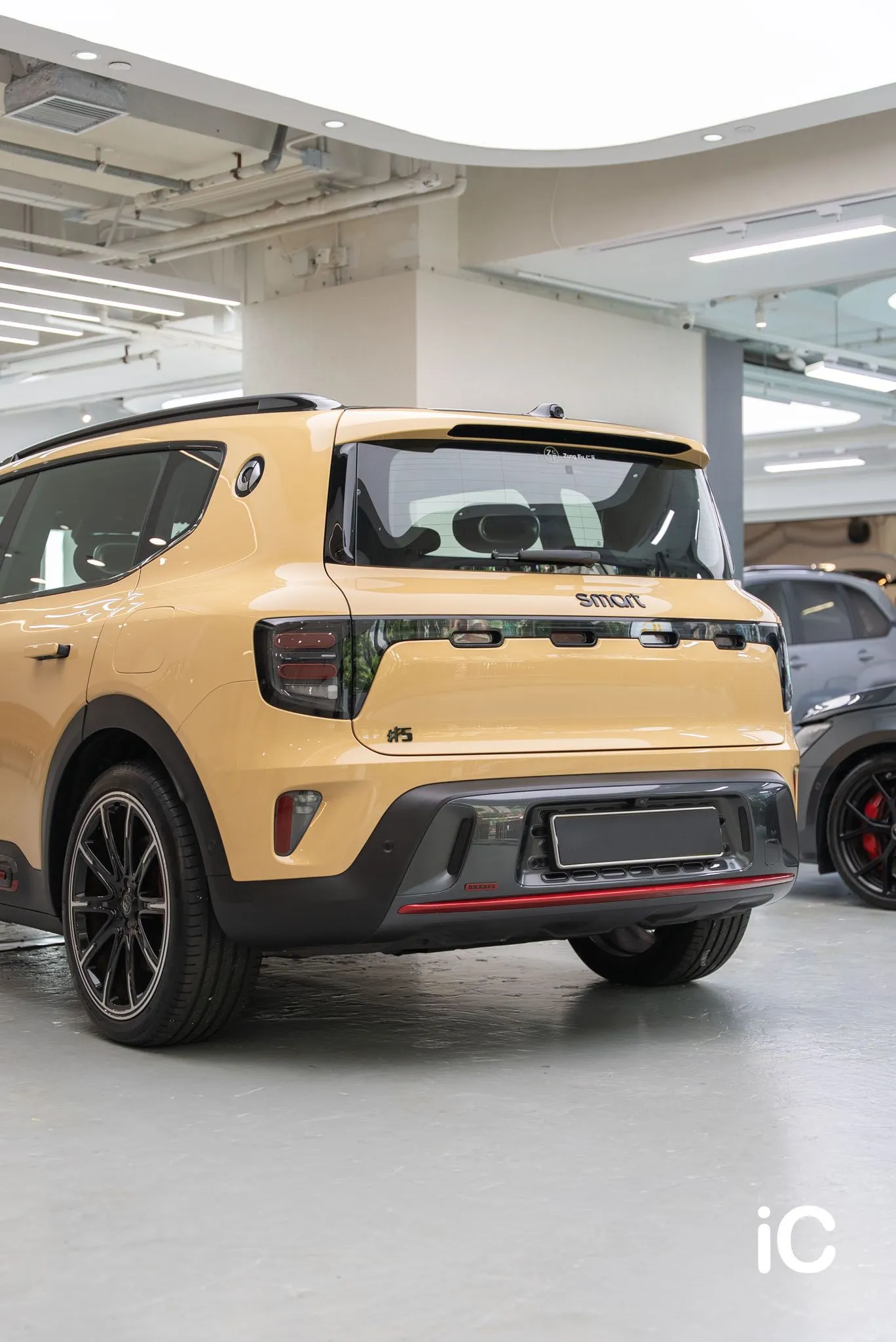 smart #5 BRABUS 轉色 PPF 施工作品