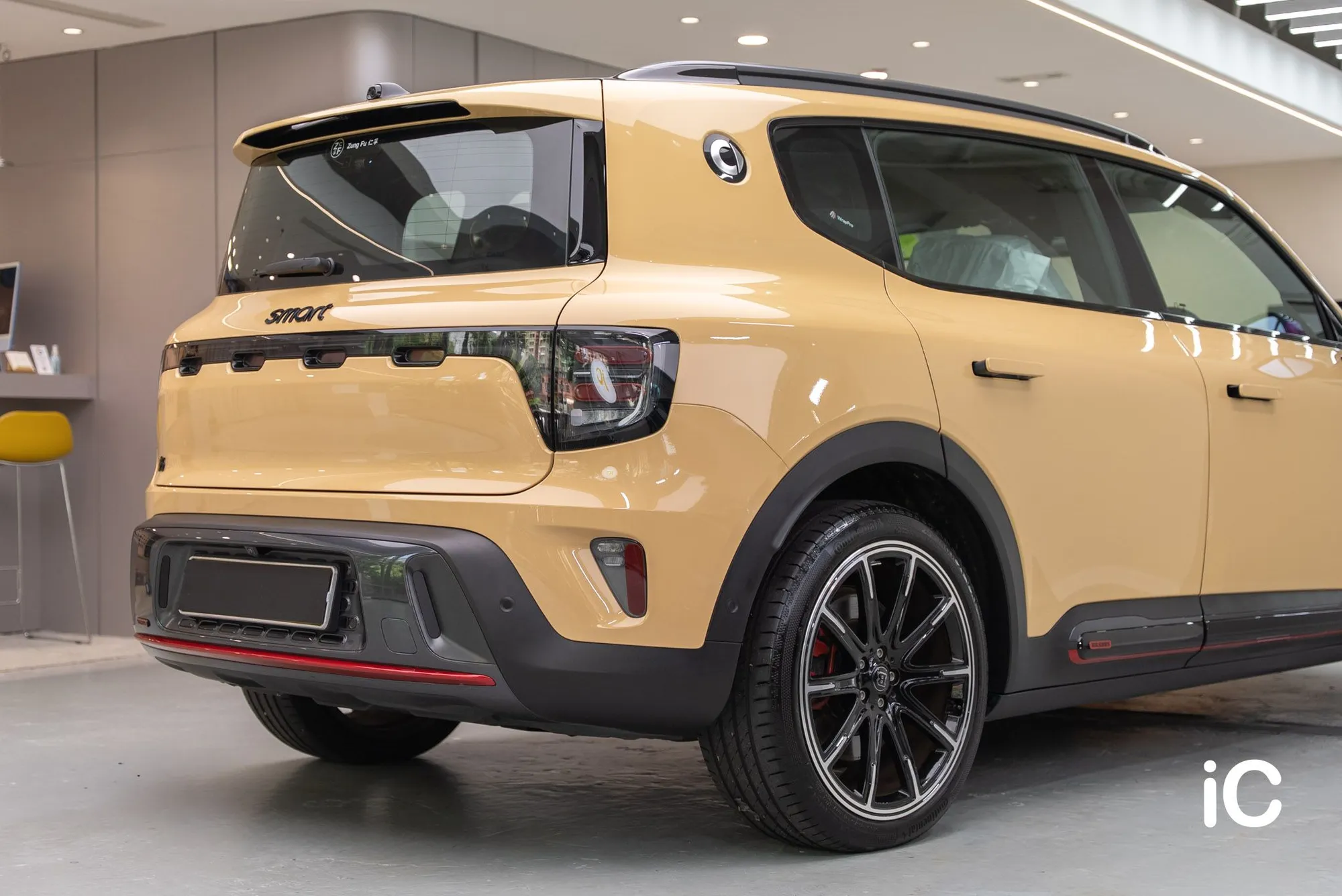 smart #5 BRABUS 轉色 PPF 施工作品