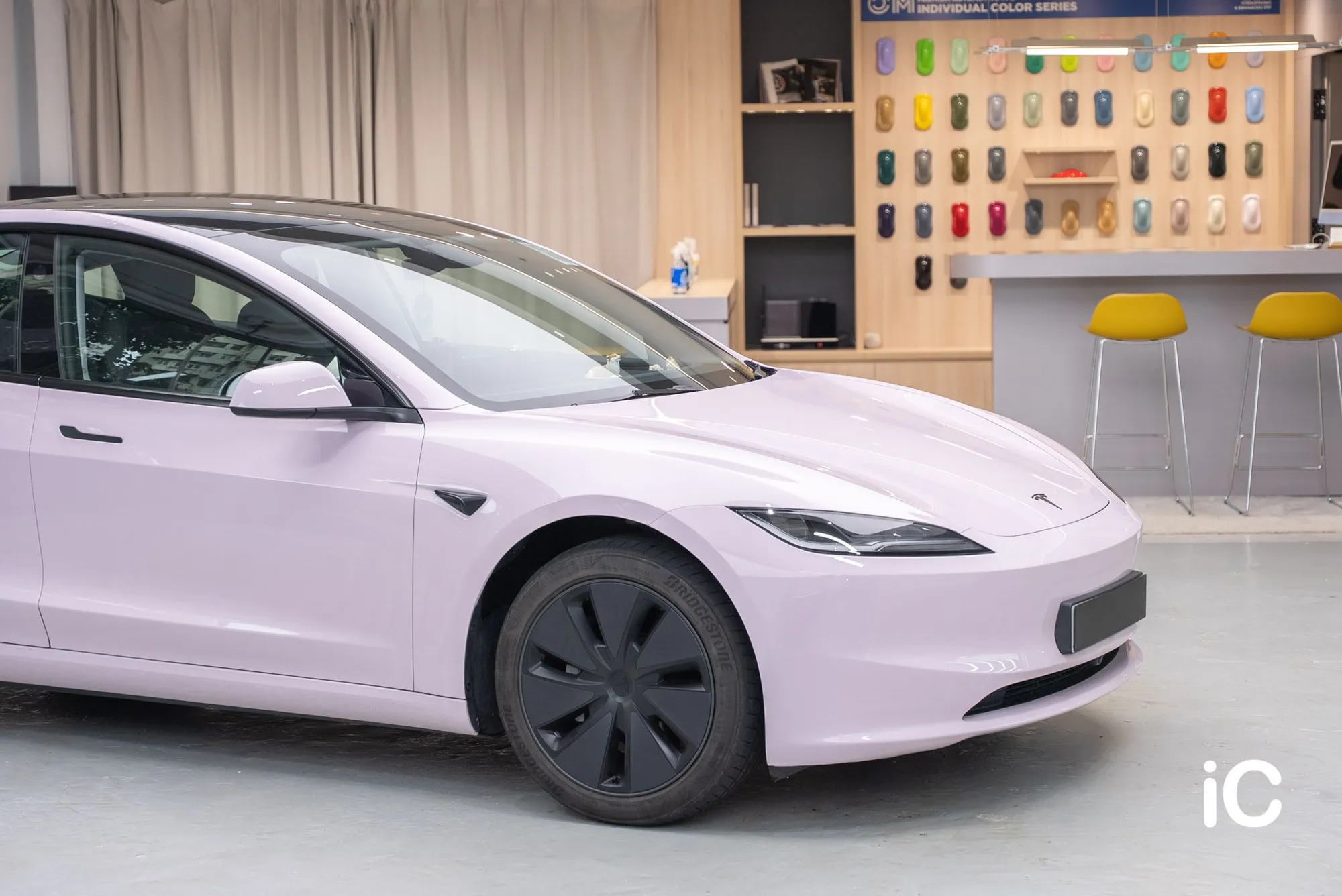 Tesla Model 3 轉色 PPF 施工作品