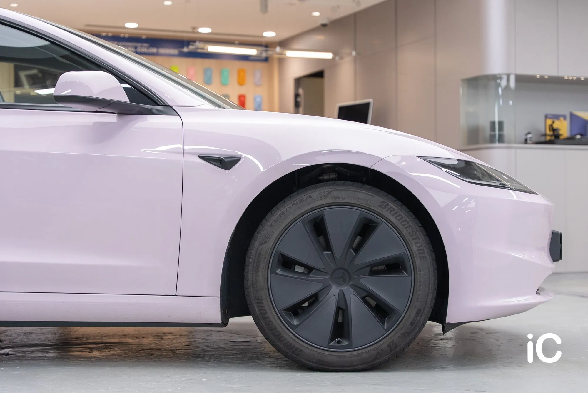 Tesla Model 3 轉色 PPF 施工作品