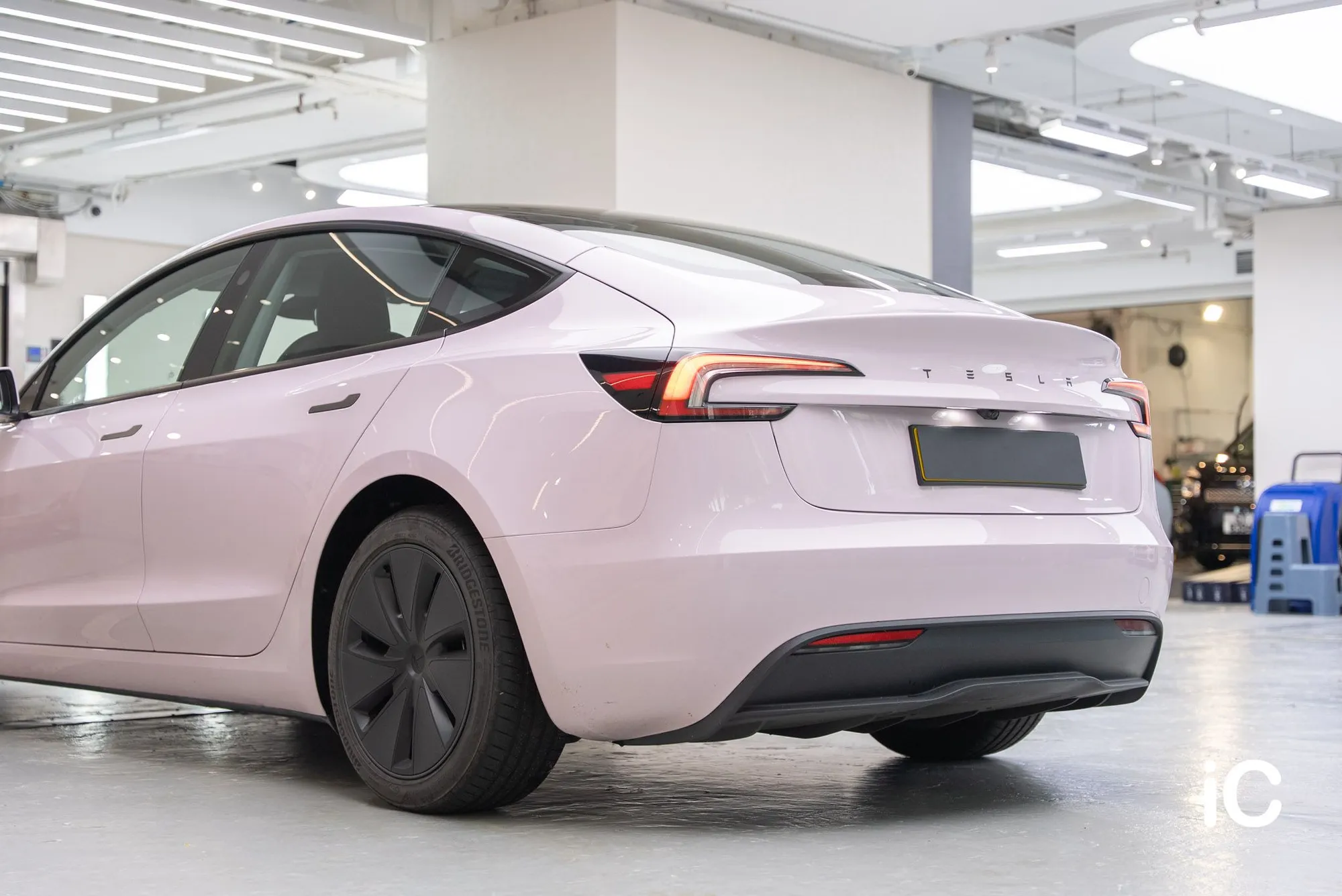 Tesla Model 3 轉色 PPF 施工作品
