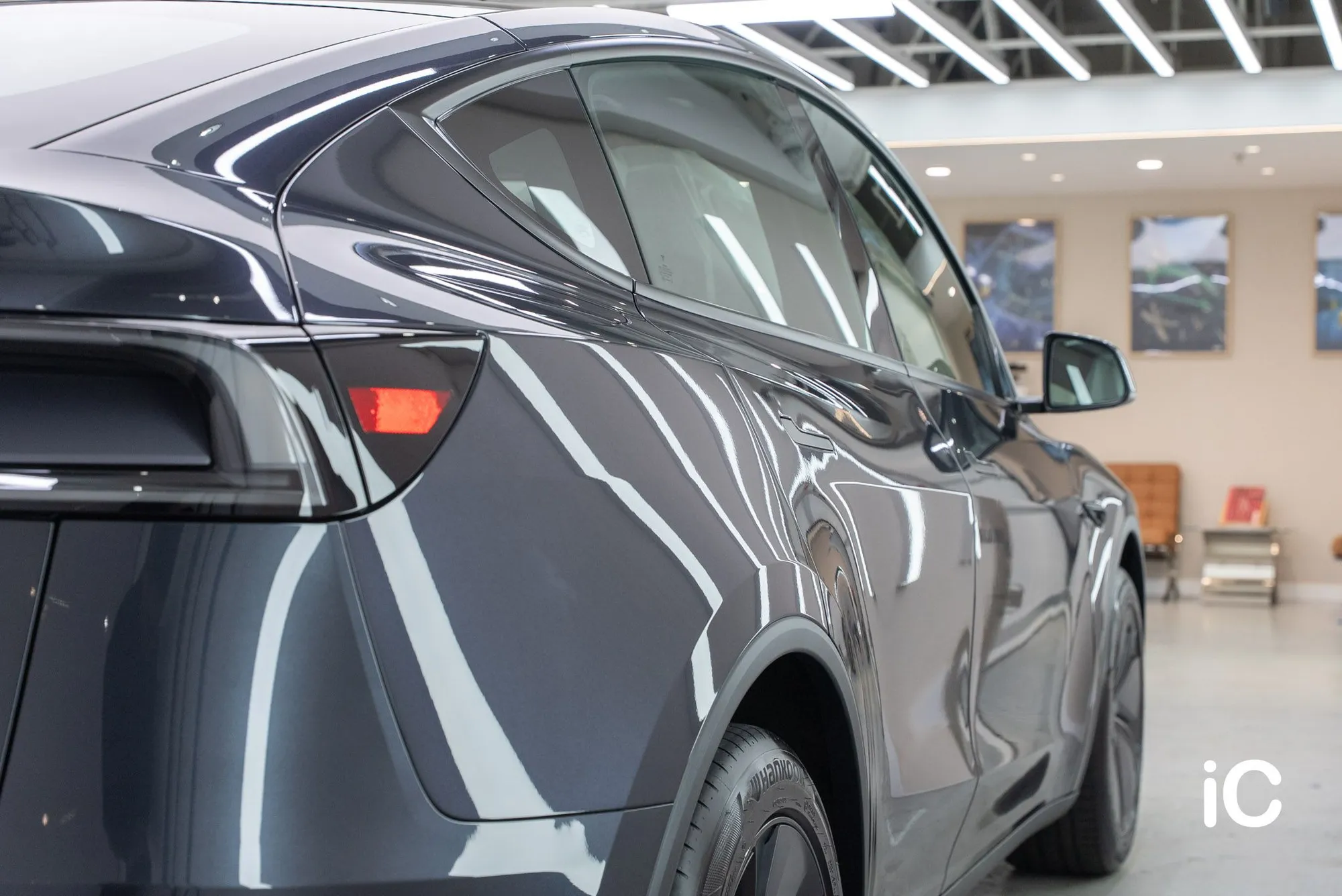 Tesla Model Y 鍍膜 施工作品