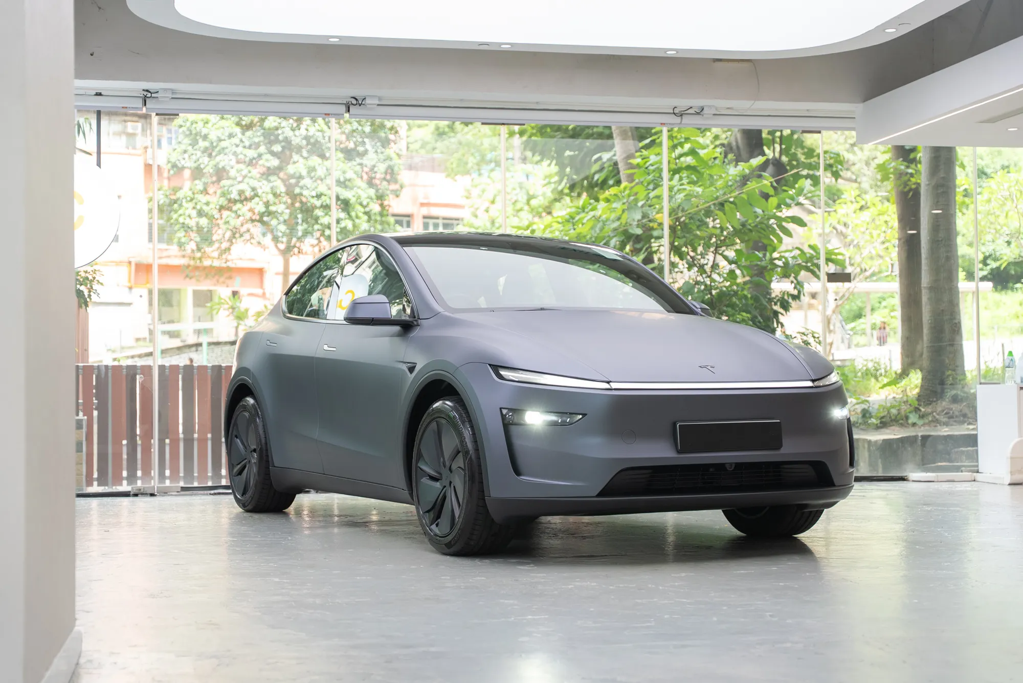 Tesla Model Y 轉色 PPF 施工作品