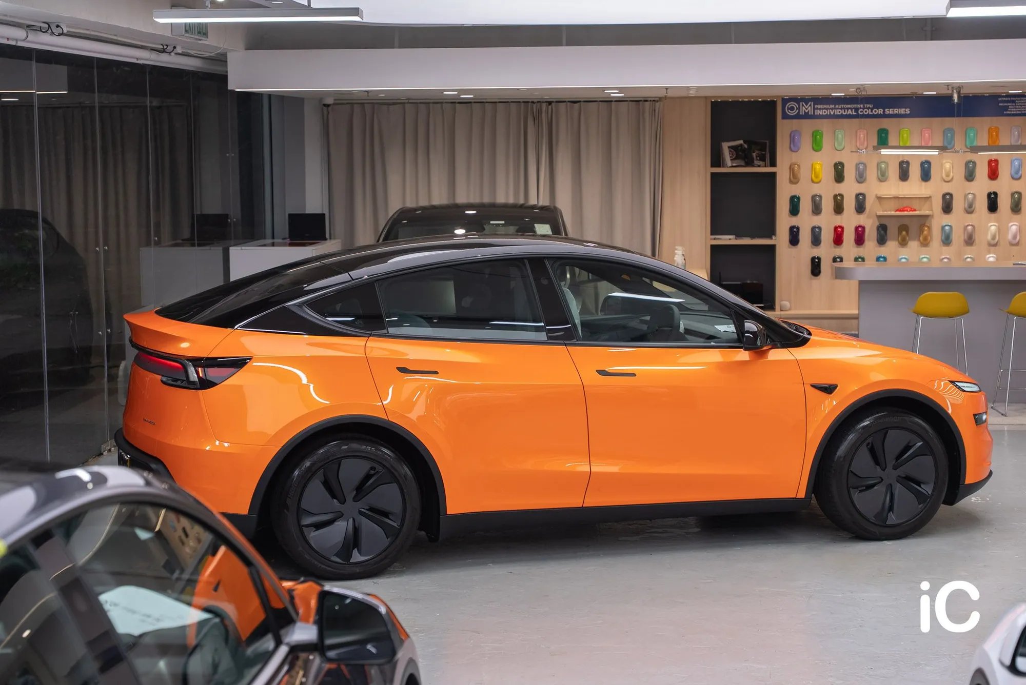 Tesla Model Y 轉色 PPF 施工作品