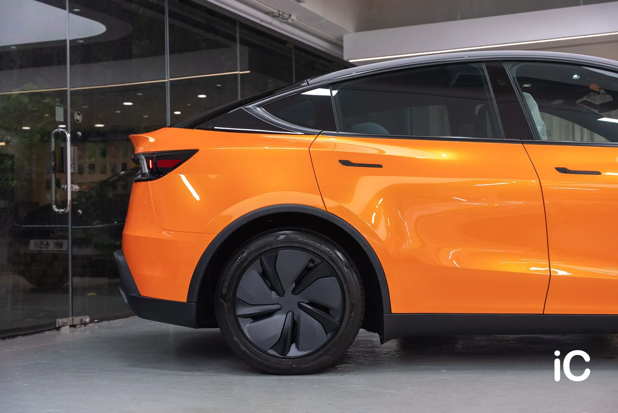 Tesla Model Y 轉色 PPF 施工作品