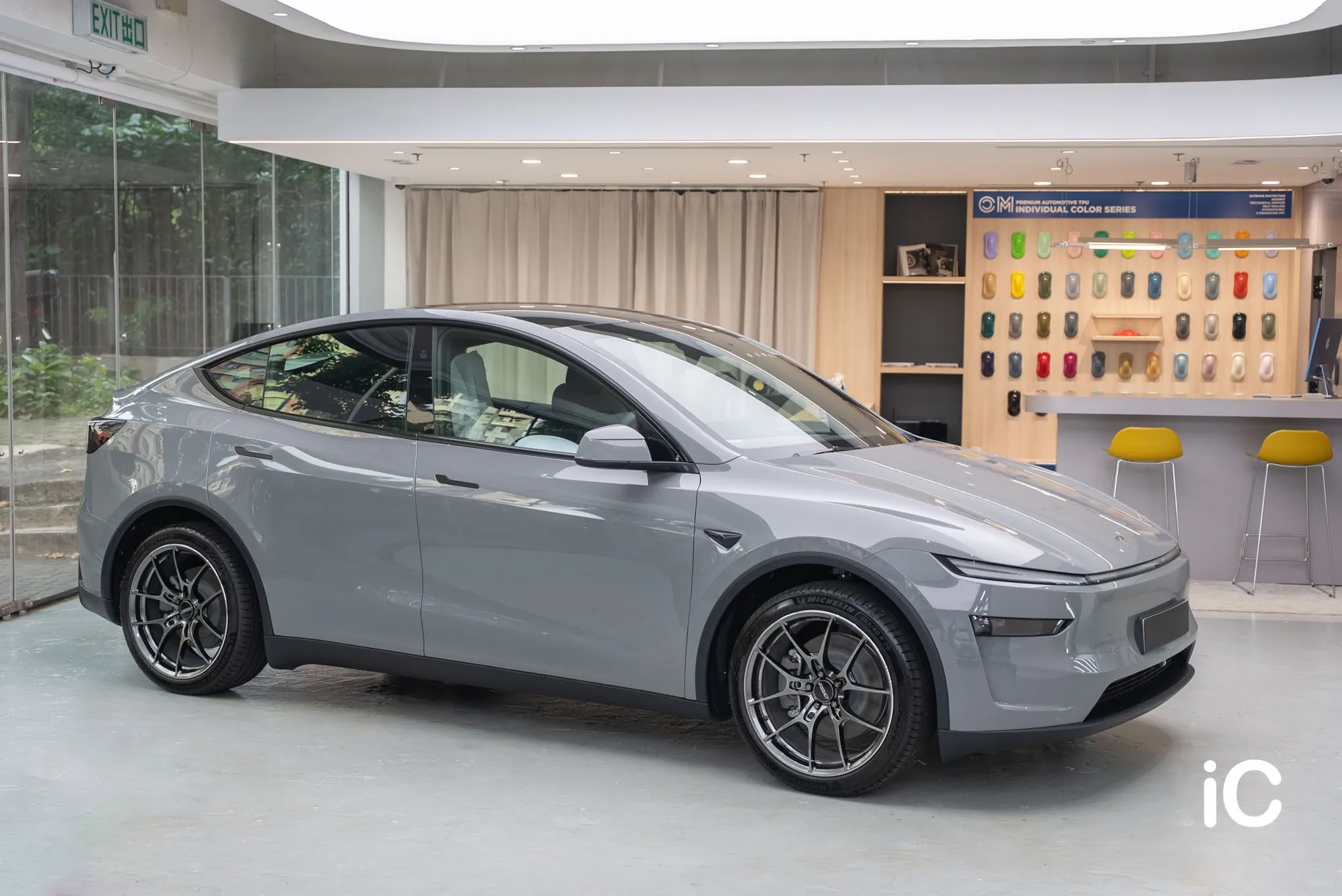 Tesla Model Y 轉色 PPF 施工作品