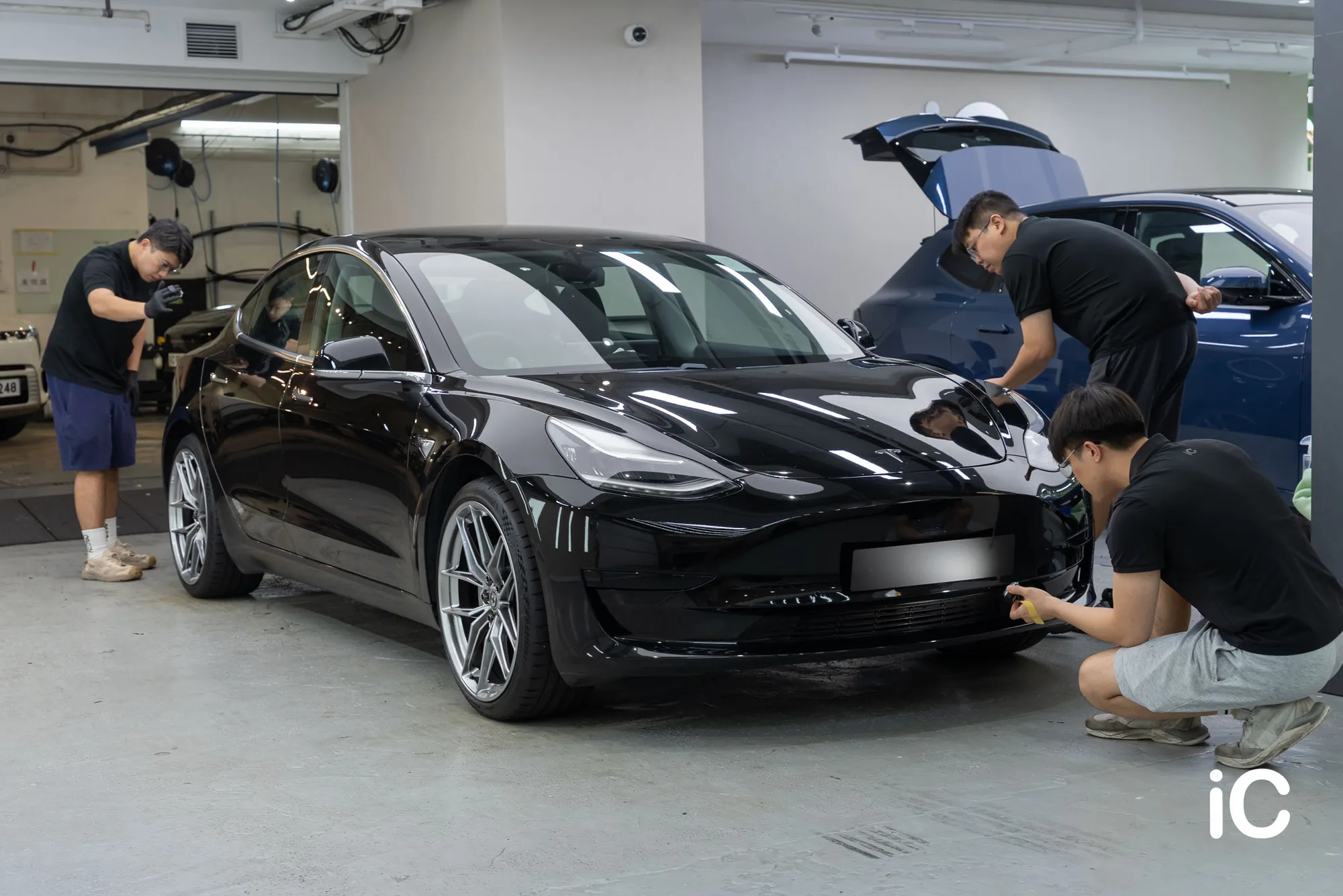 施工前檢查車身狀況