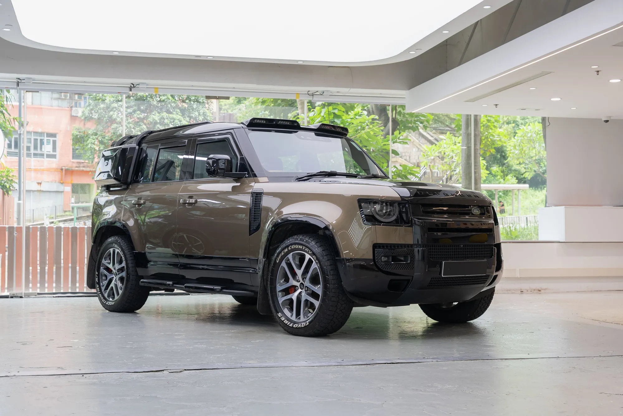 Land Rover Defender 透明 PPF 施工作品