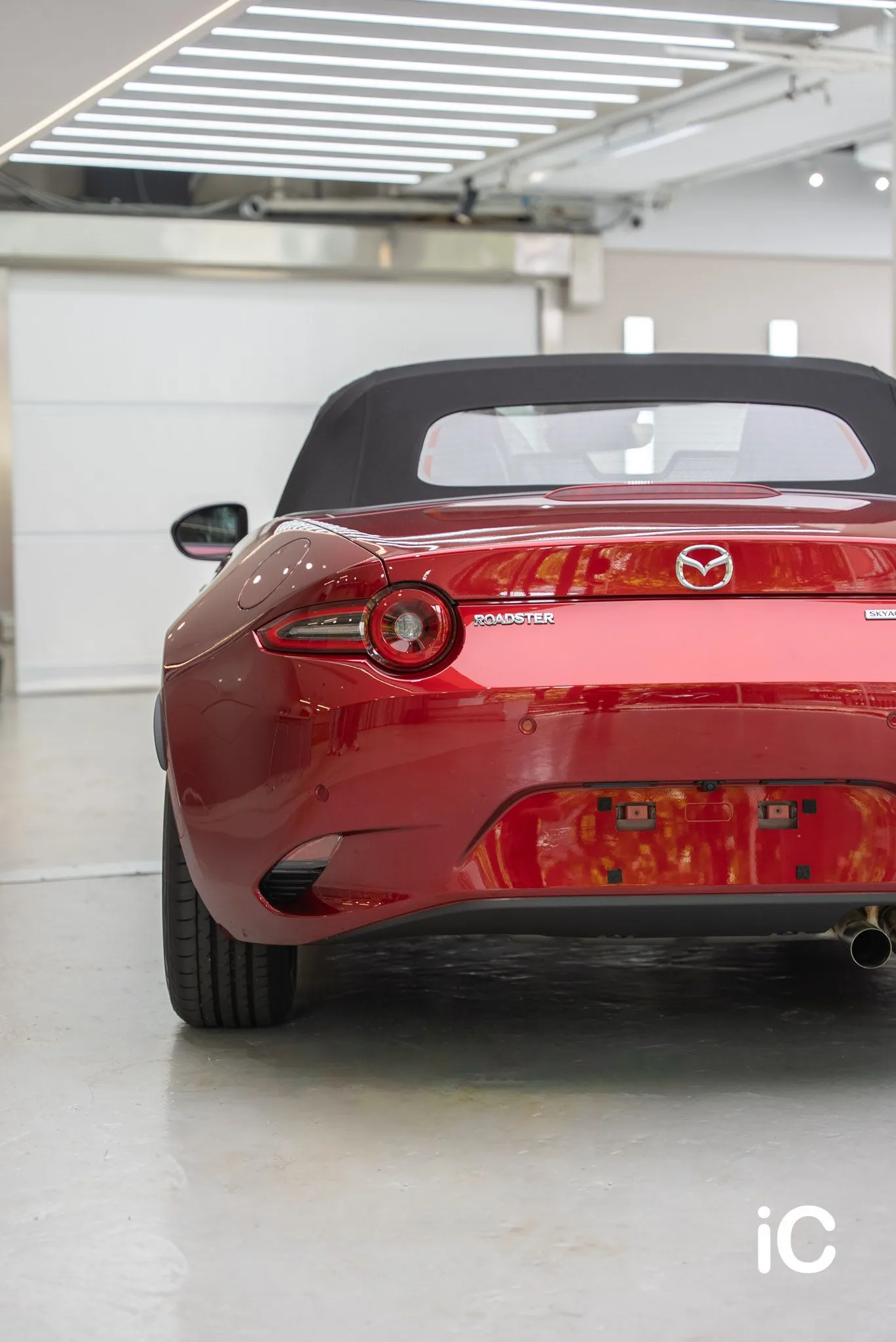 Mazda MX-5 車尾完成效果