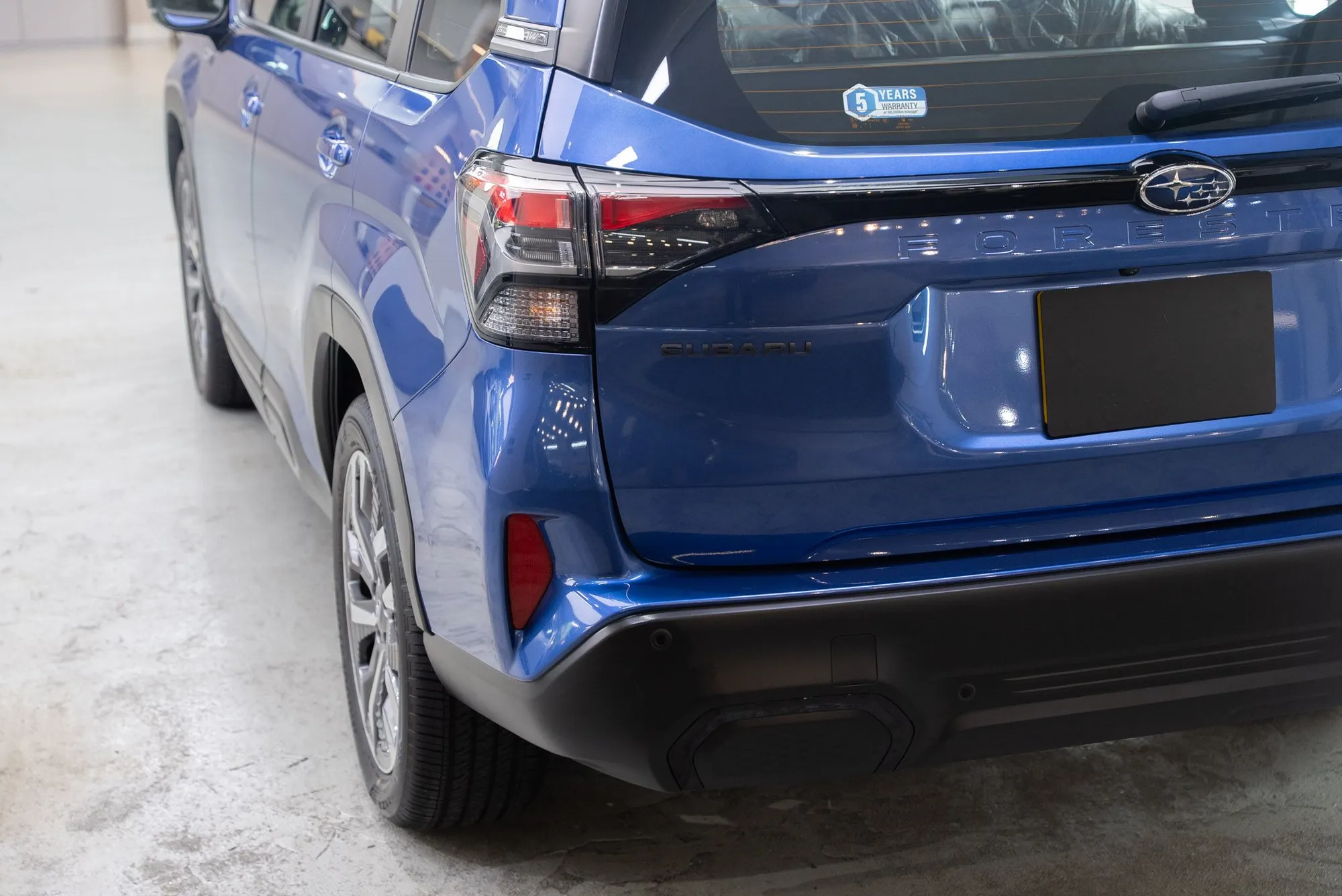 Subaru Forester 車尾三分四完成效果