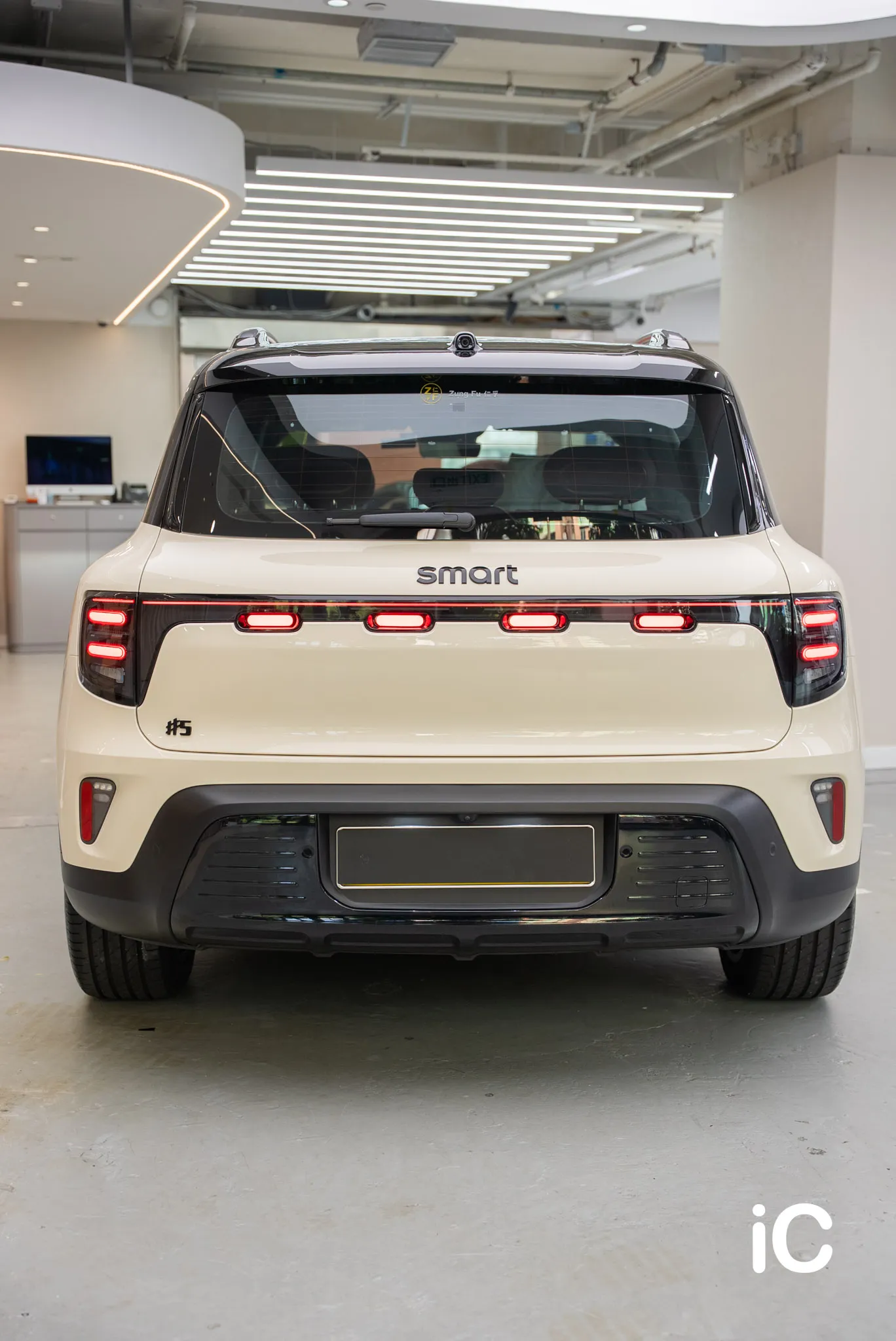 smart #5 Premium 正後方整車效果