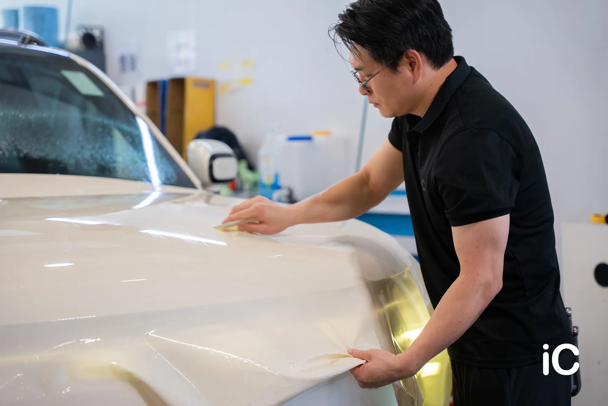 smart #5 Premium 車頭貼膜施工