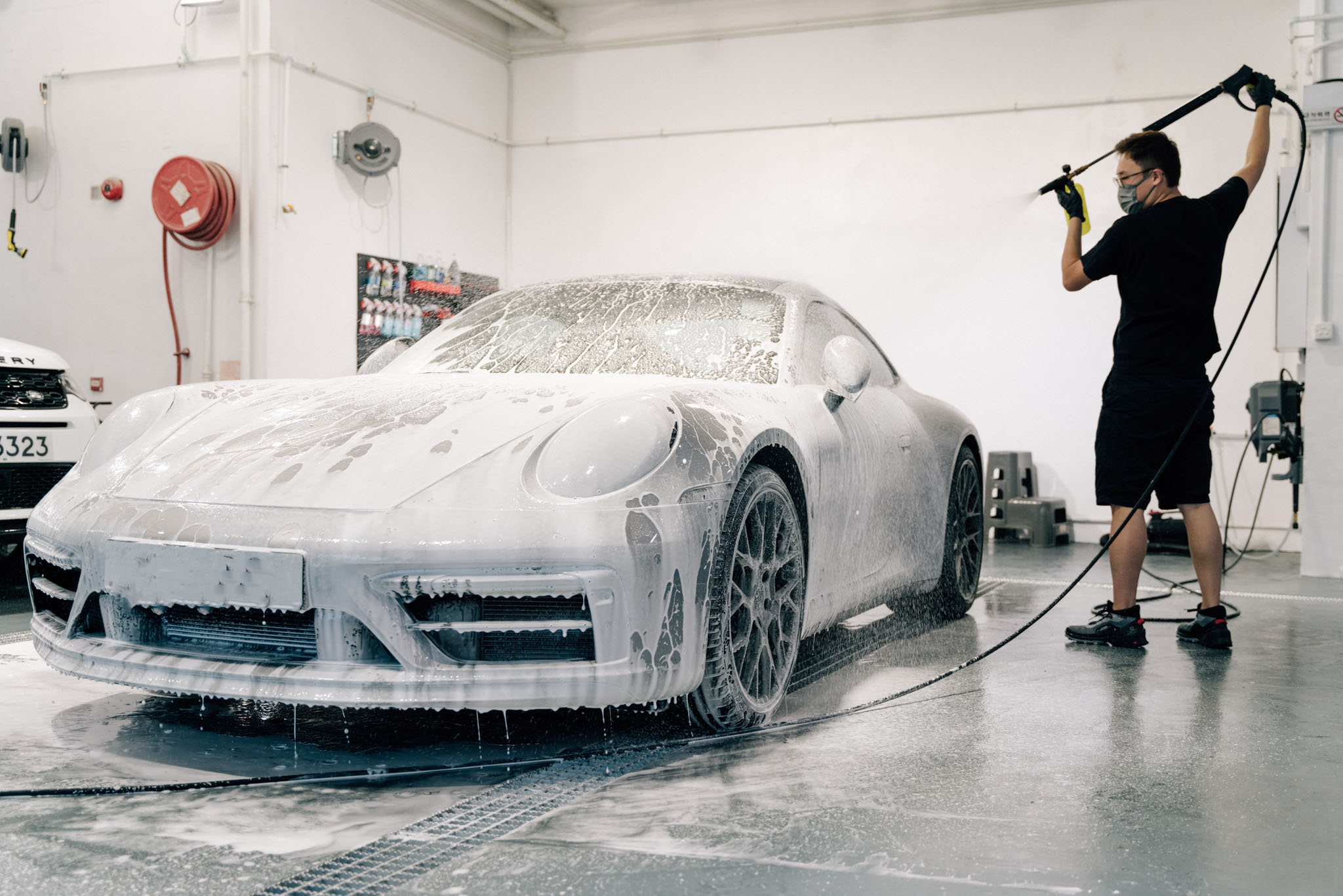 Porsche 911 (992) Carrera S 透明 PPF 施工作品