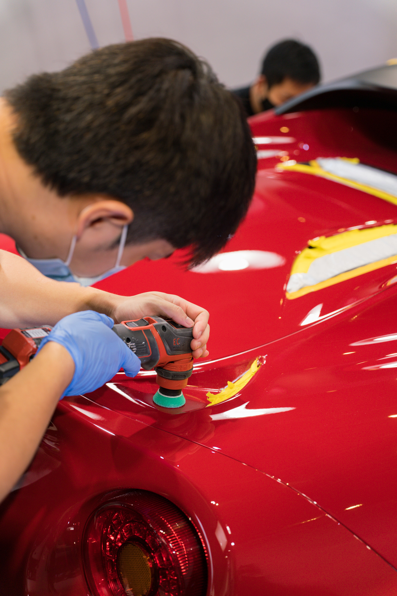 Alfa Romeo 4C Spider 鍍膜 施工作品