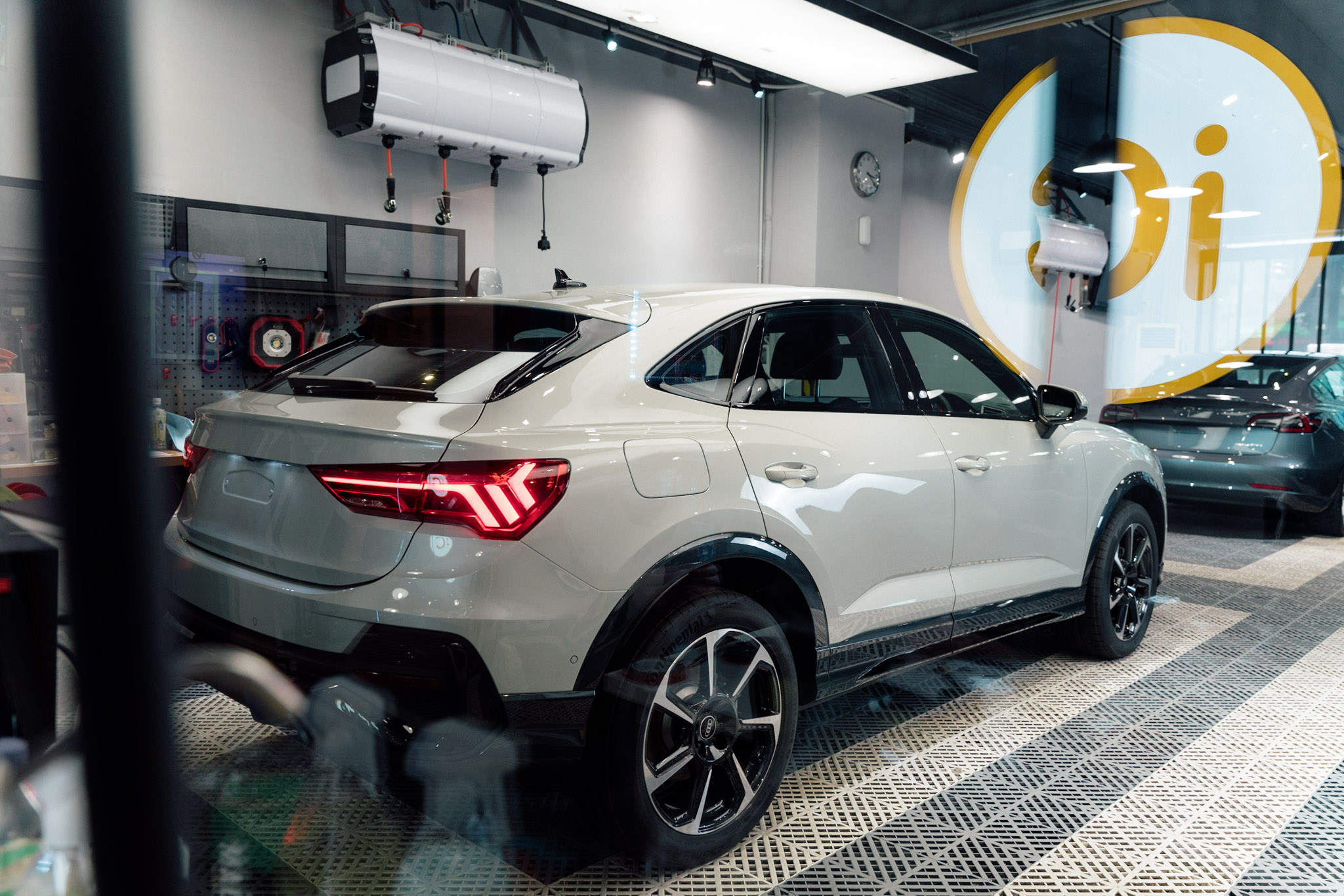 Audi Q3 Sportback 透明 PPF 施工作品