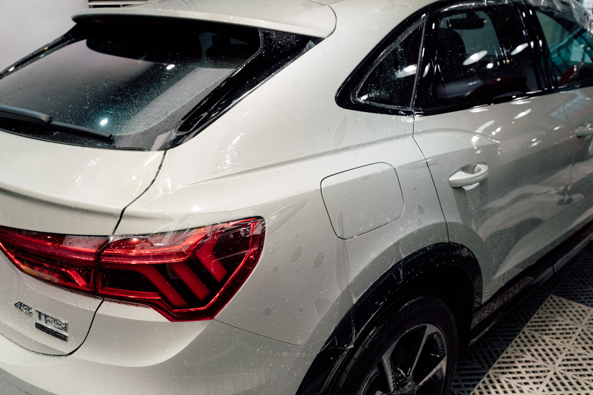Audi Q3 Sportback 透明 PPF 施工作品