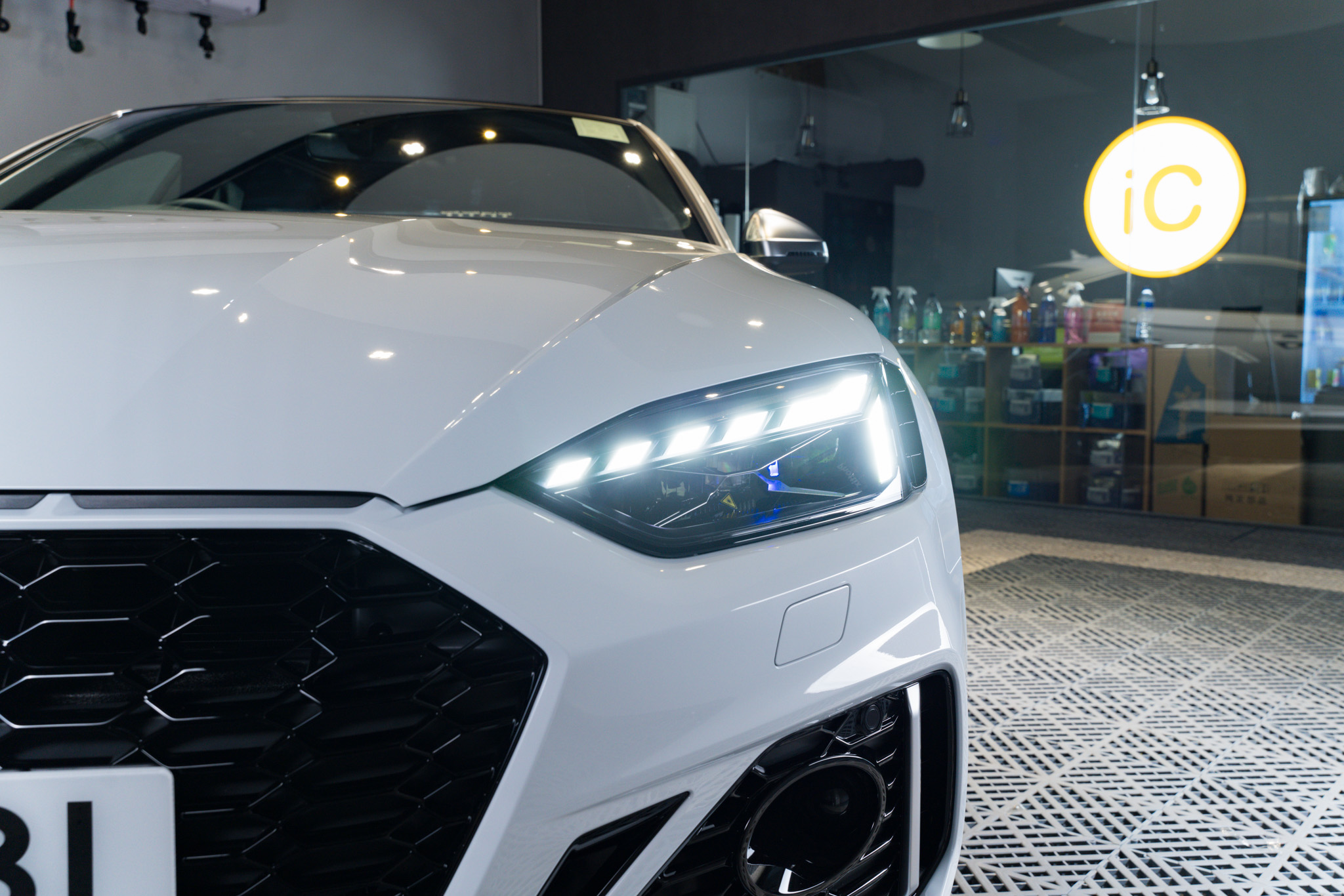 Audi RS5 Sportback 鍍膜 施工作品