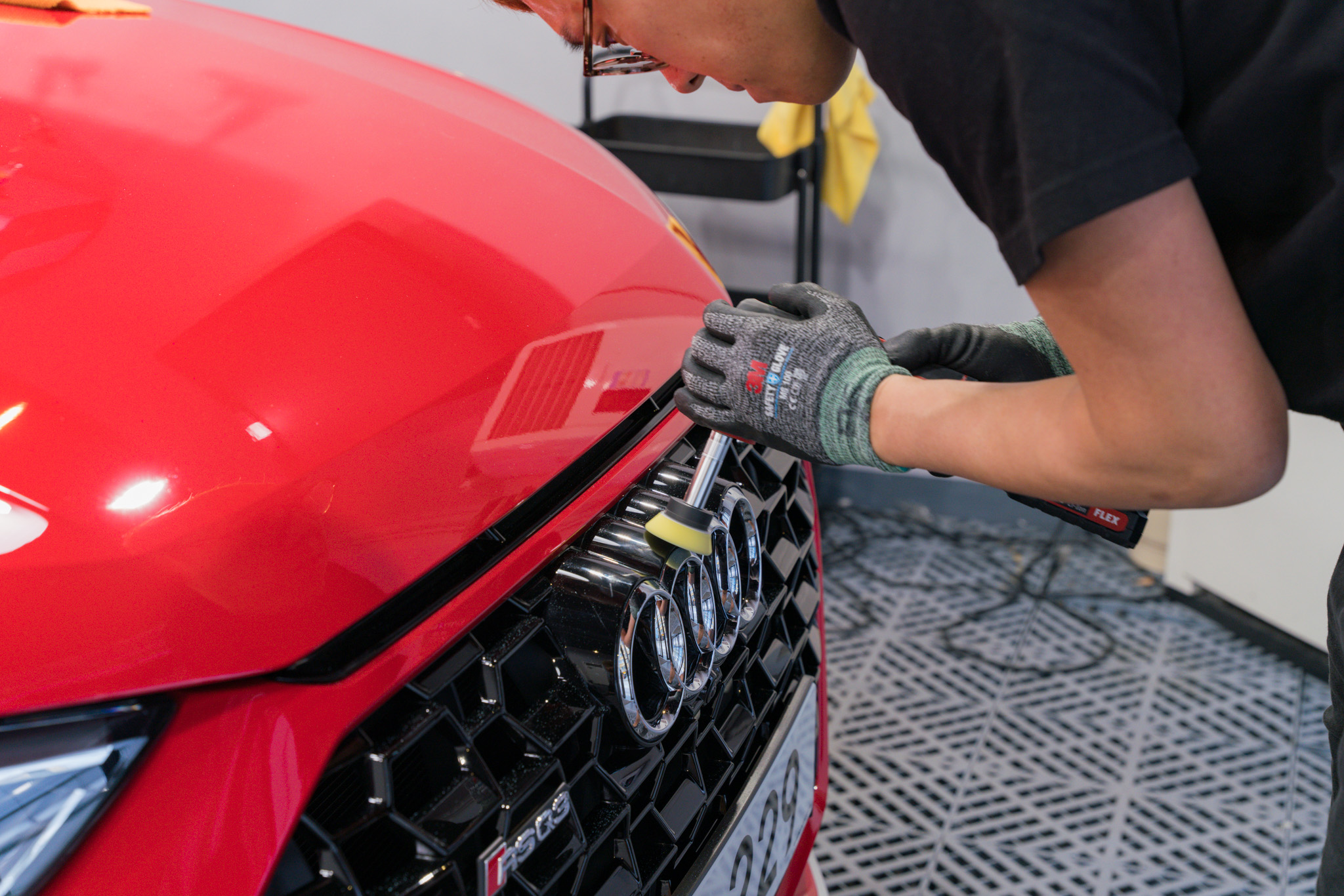Audi Q3 鍍膜 施工作品