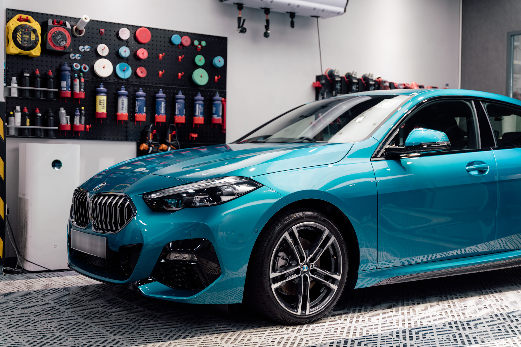 BMW THE 2 透明 PPF 施工作品