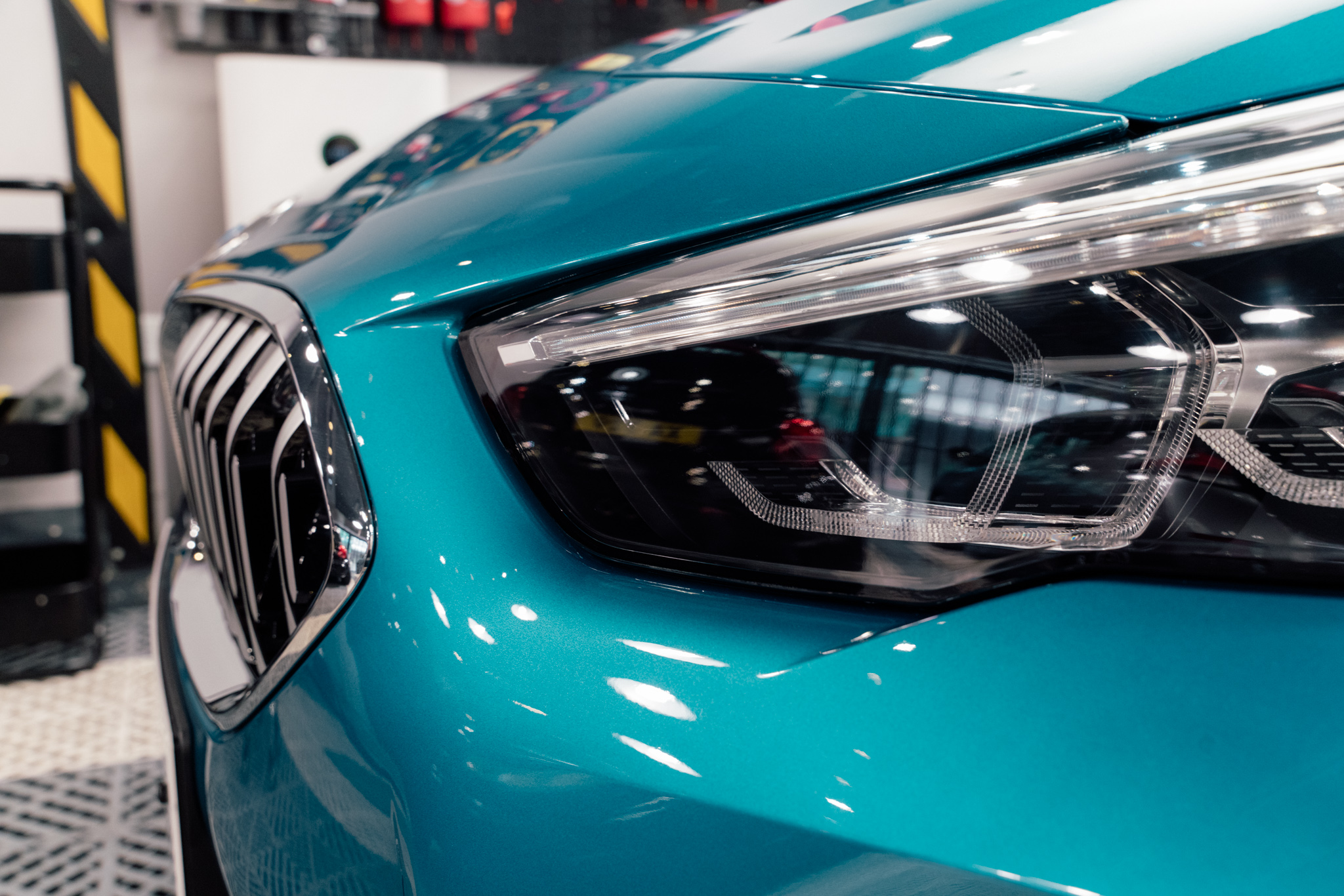 BMW THE 2 透明 PPF 施工作品