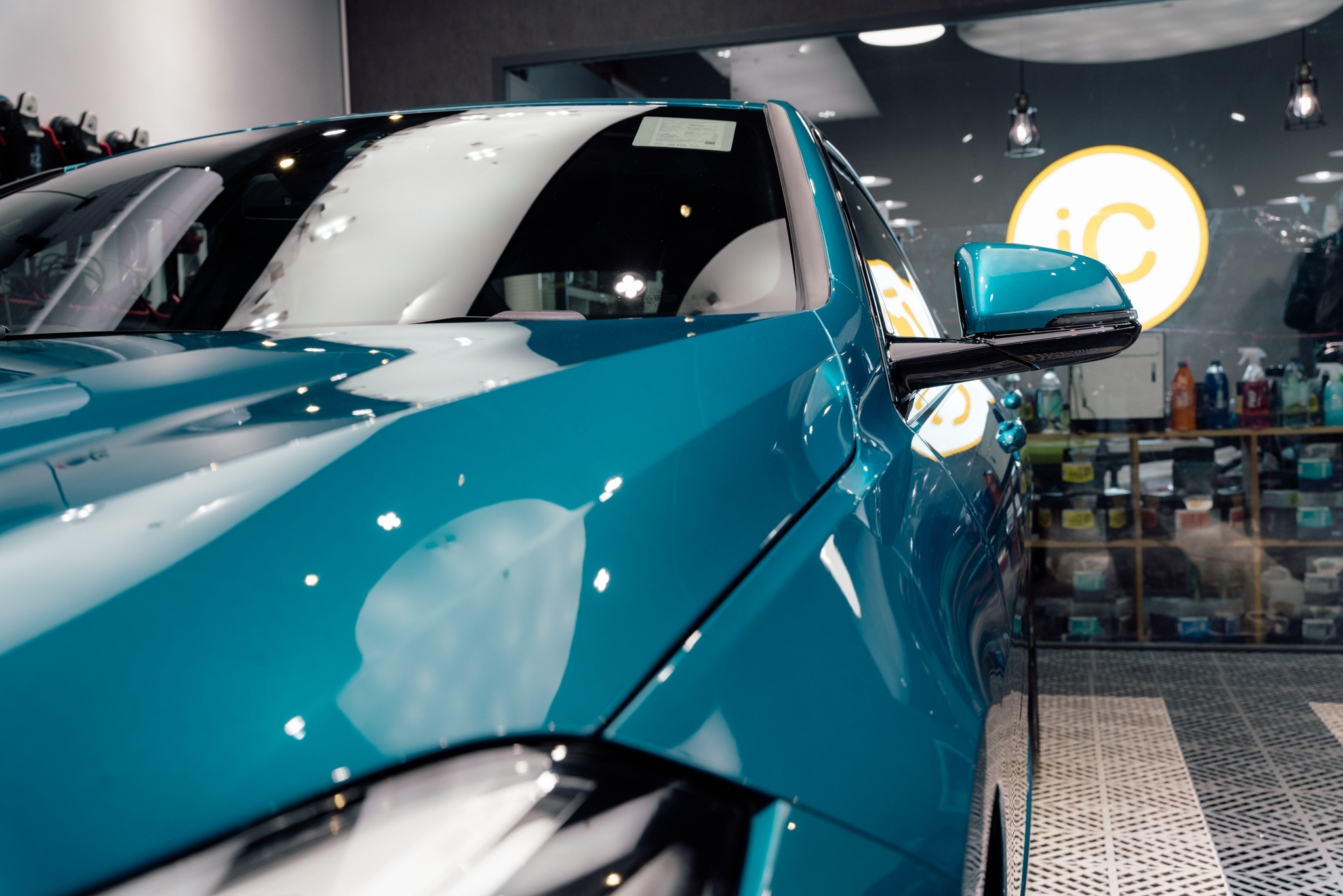 BMW THE 2 透明 PPF 施工作品