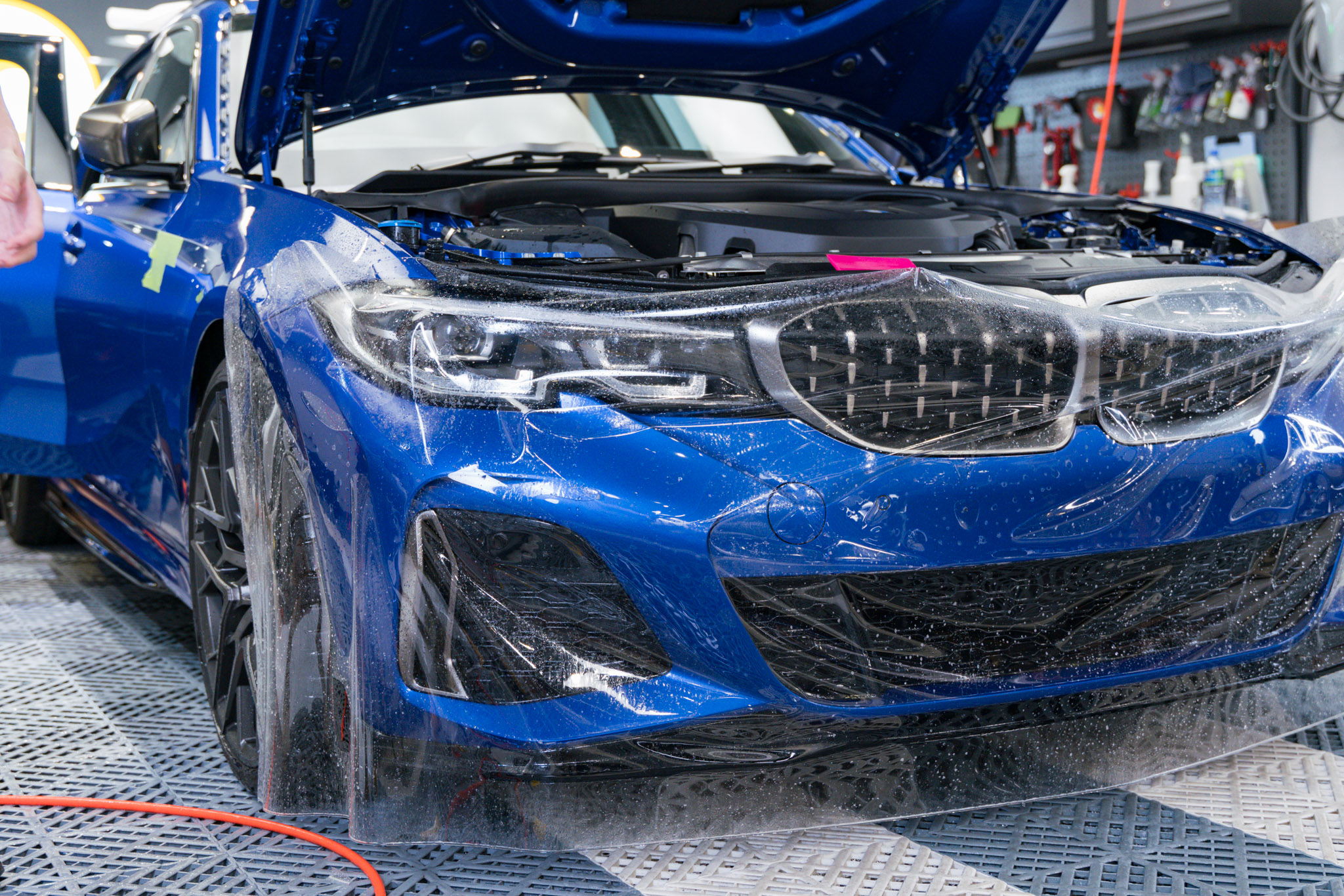 BMW THE 3 透明 PPF 施工作品
