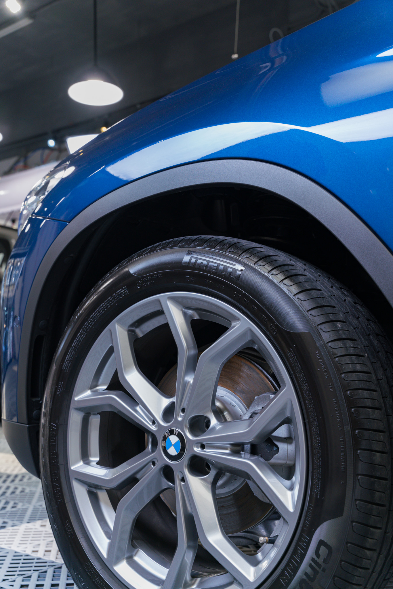 BMW X3 Blue 鍍膜 施工作品