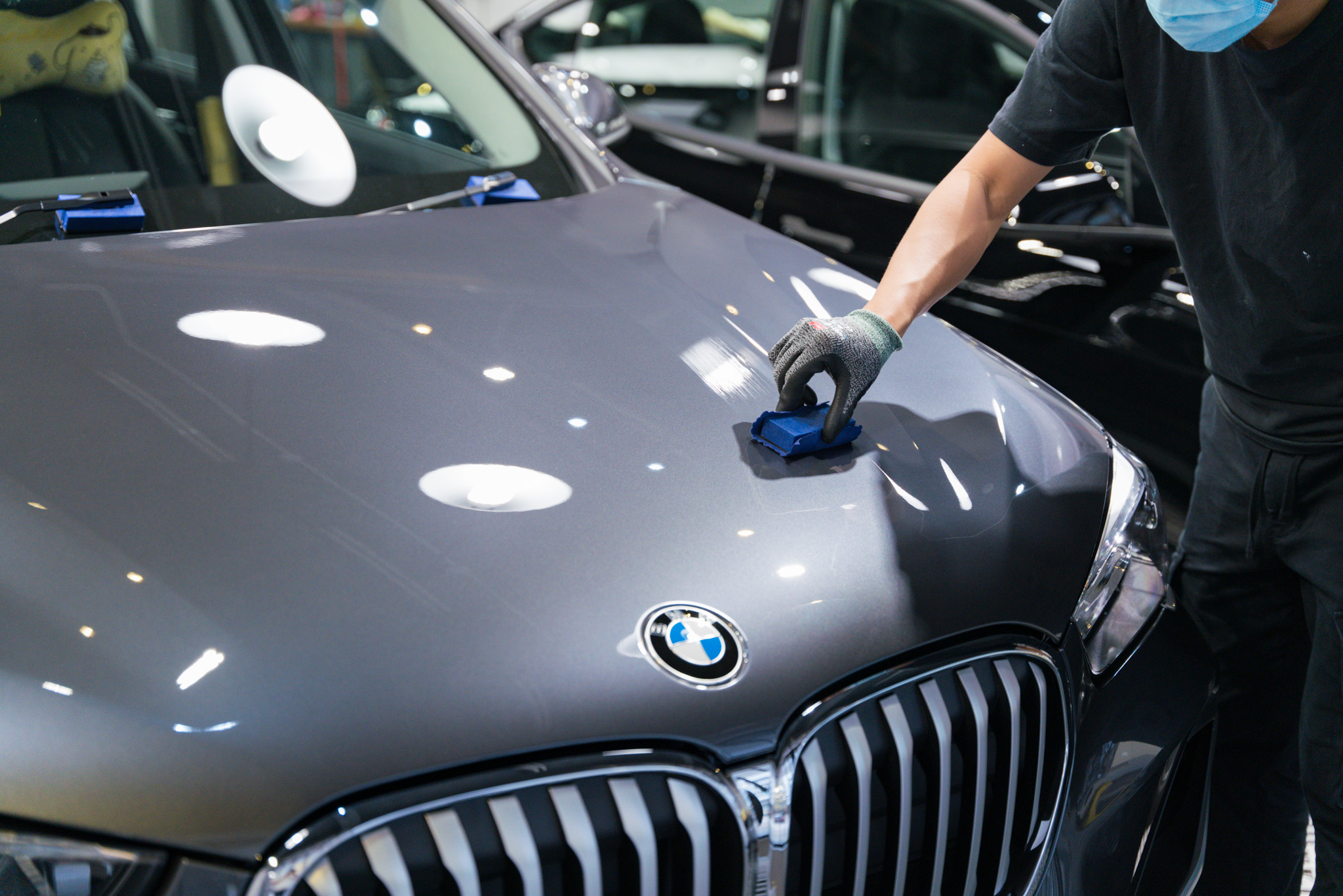 BMW X3 Grey 鍍膜 施工作品